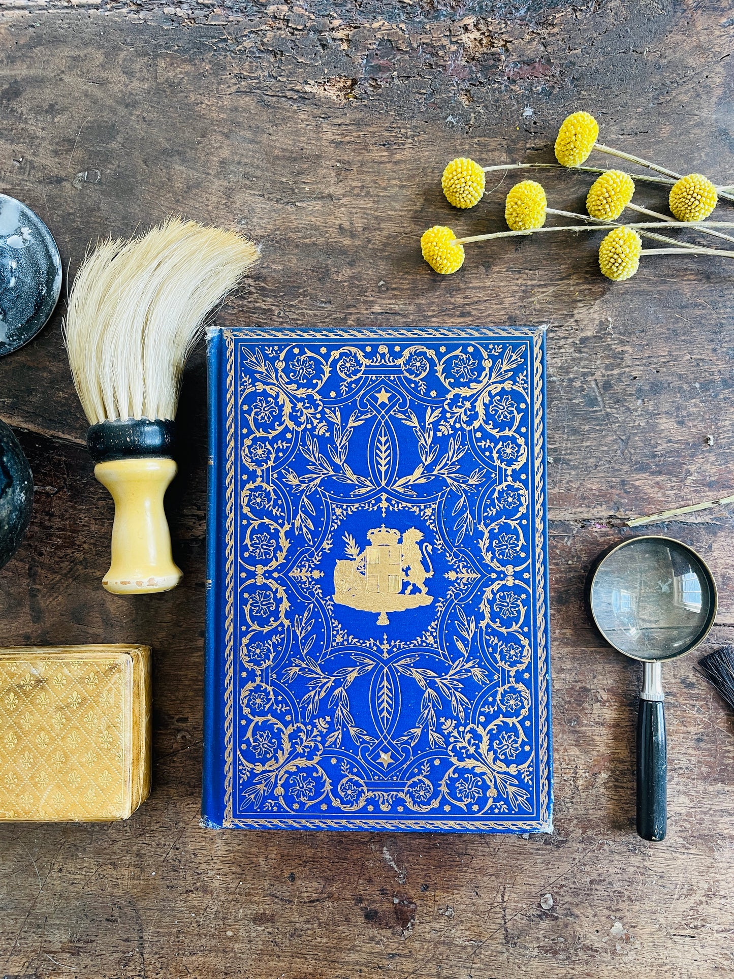 1920 The Great Events of The Great War Volume IV Book in Royal Blue with Gold