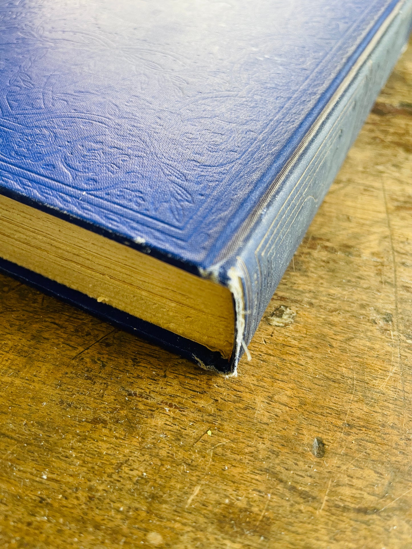1920 The Great Events of The Great War Volume IV Book in Royal Blue with Gold