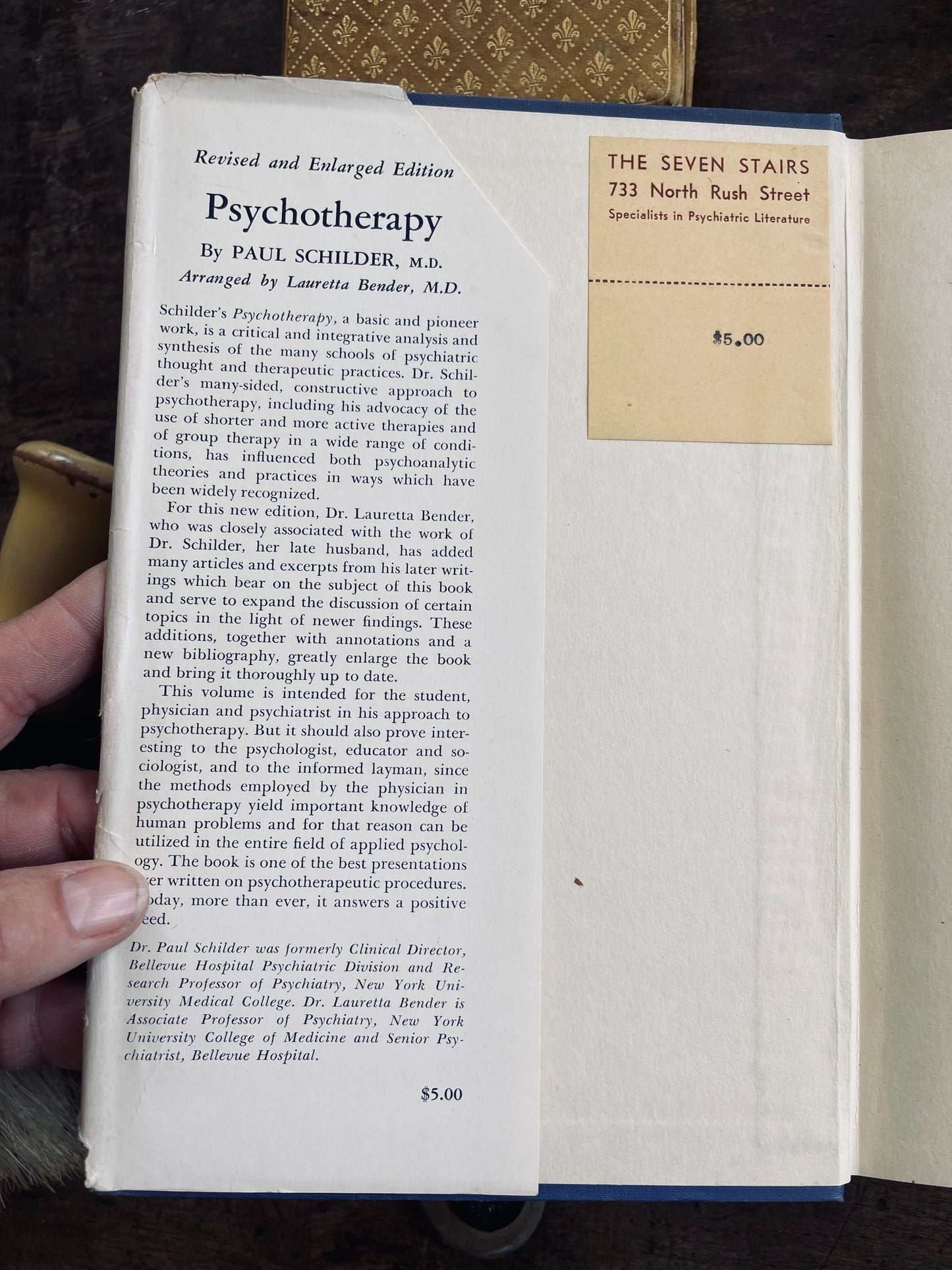 1951 Psychotherapy Book