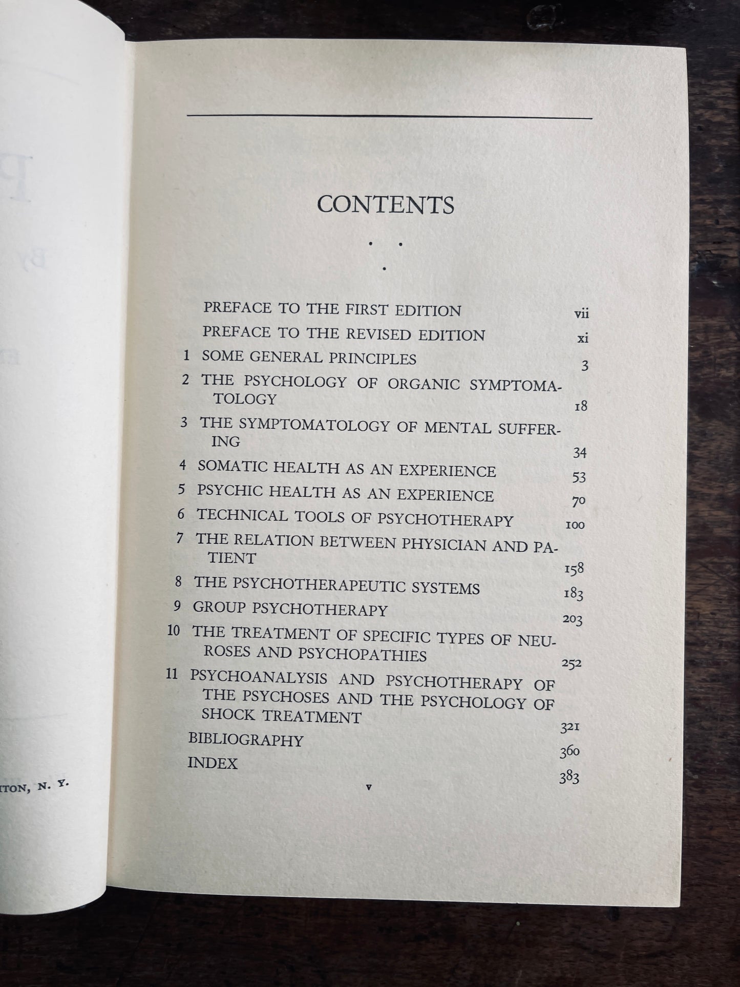 1951 Psychotherapy Book