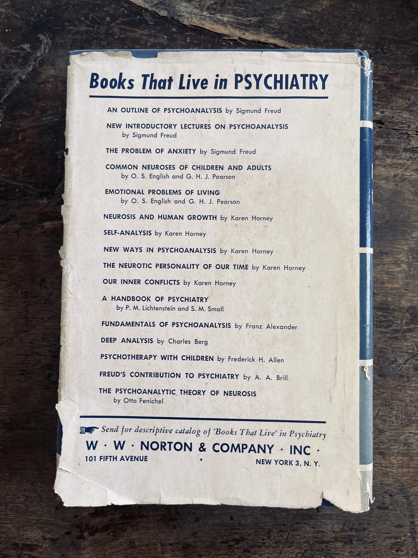 1951 Psychotherapy Book