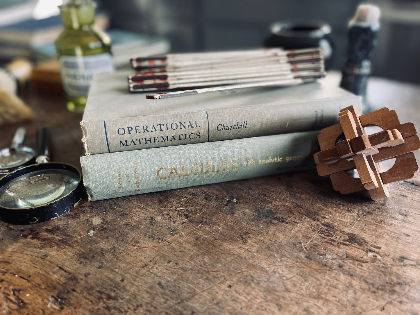 Pair of Mid Century Calculus & Operational Mathematics Books