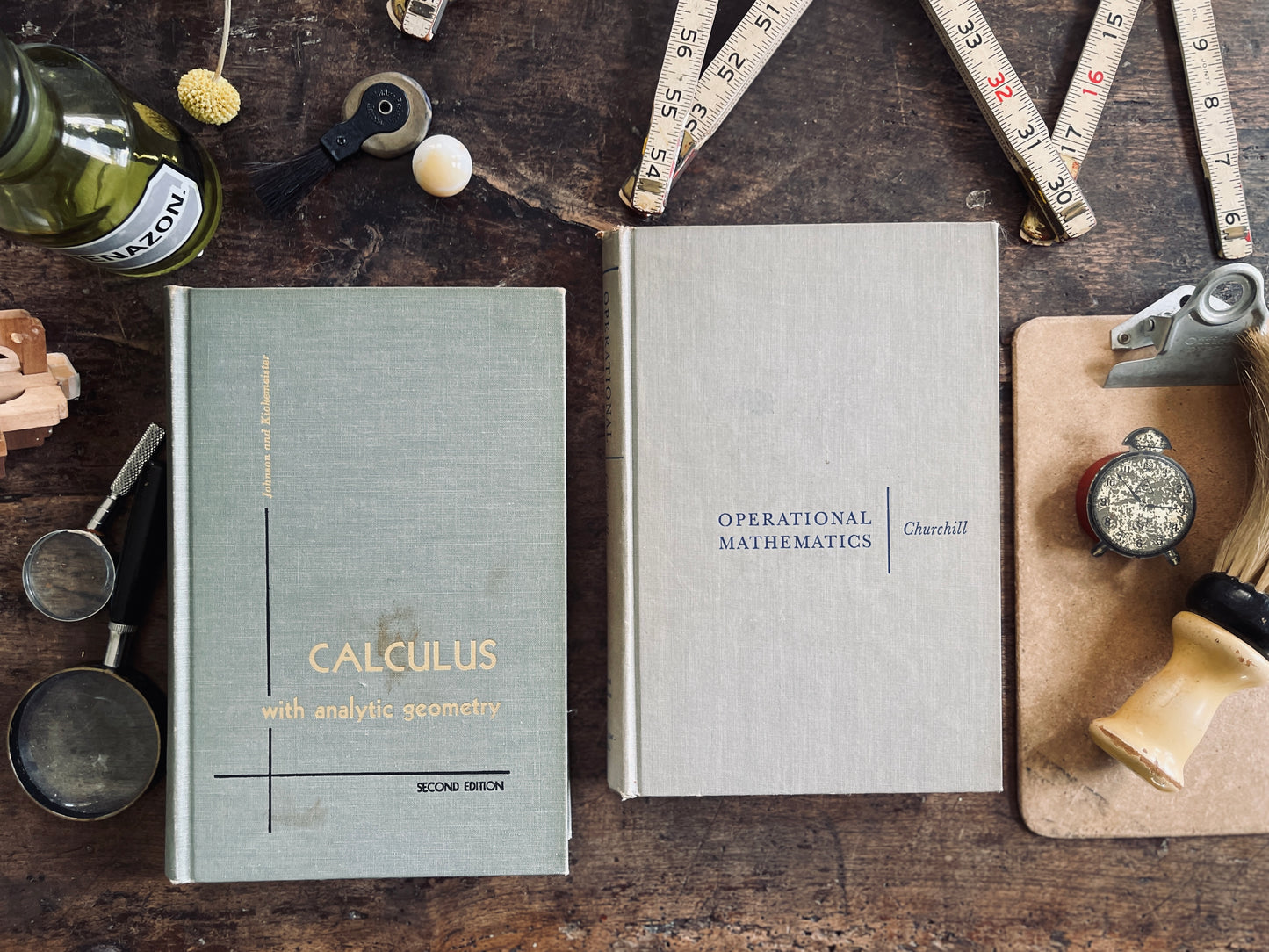 Pair of Mid Century Calculus & Operational Mathematics Books