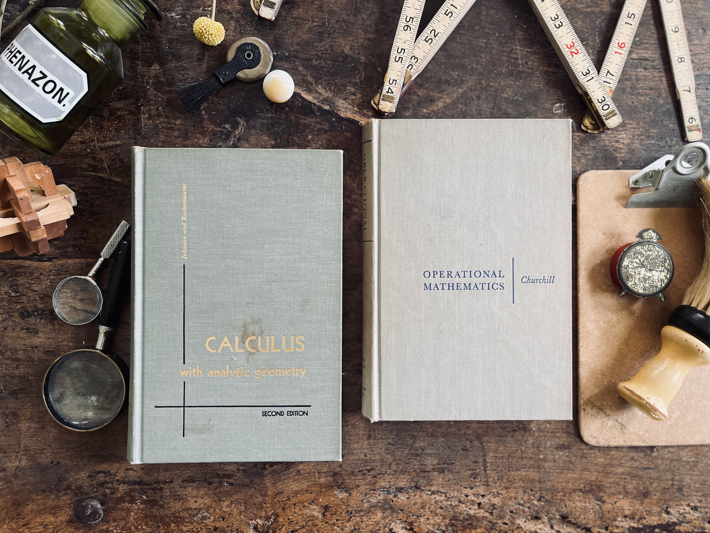 Pair of Mid Century Calculus & Operational Mathematics Books