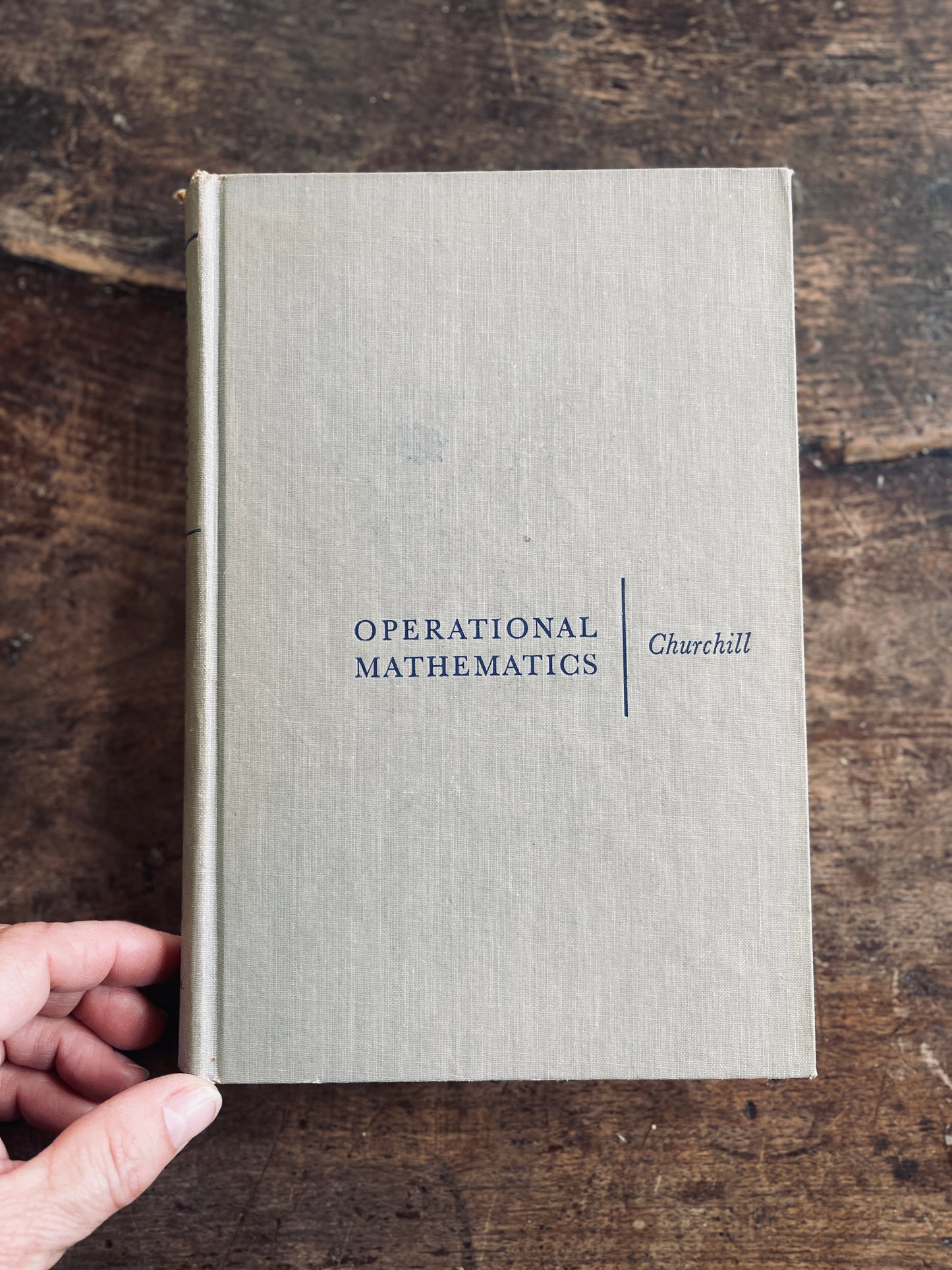 Pair of Mid Century Calculus & Operational Mathematics Books
