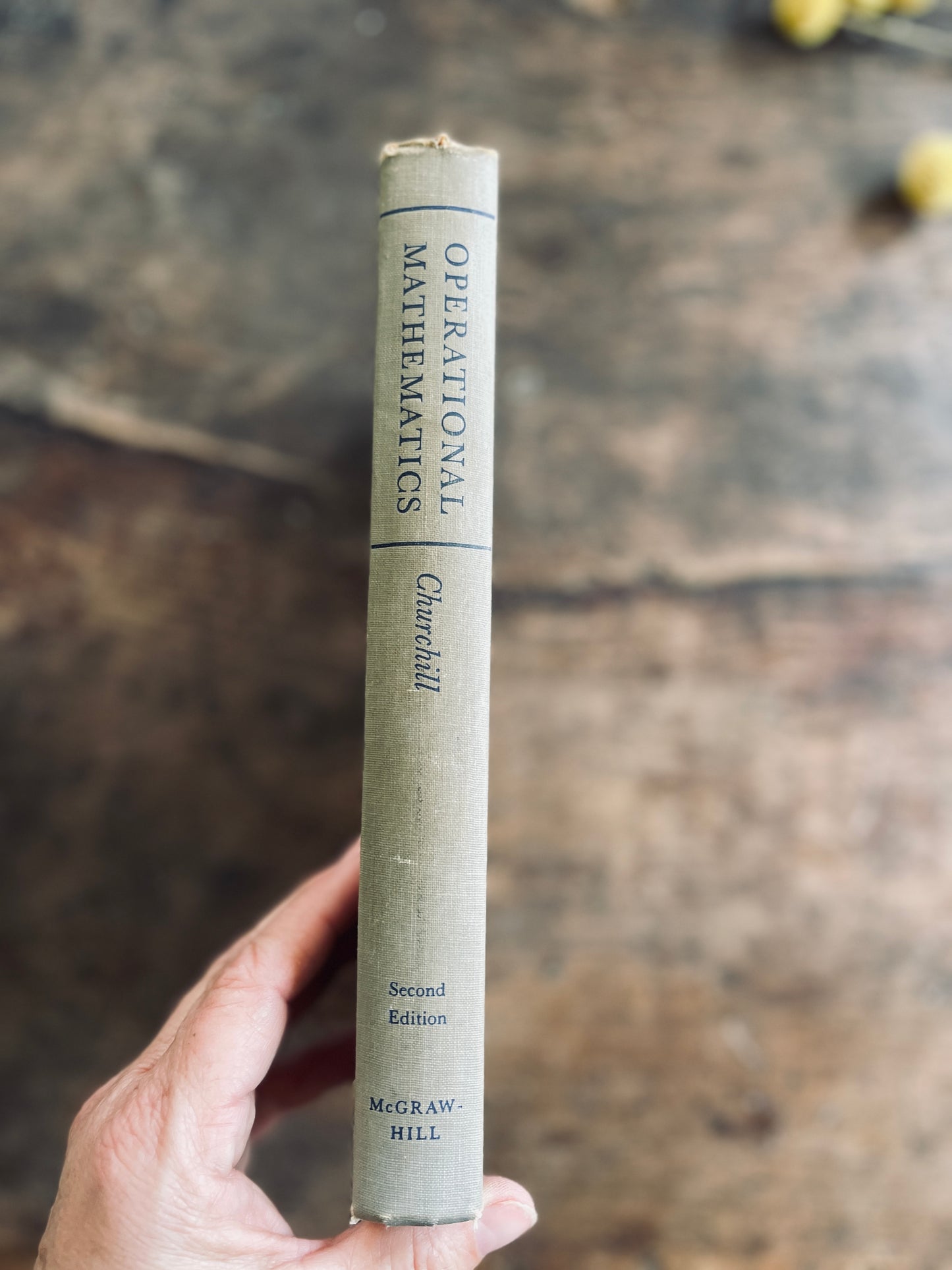 Pair of Mid Century Calculus & Operational Mathematics Books