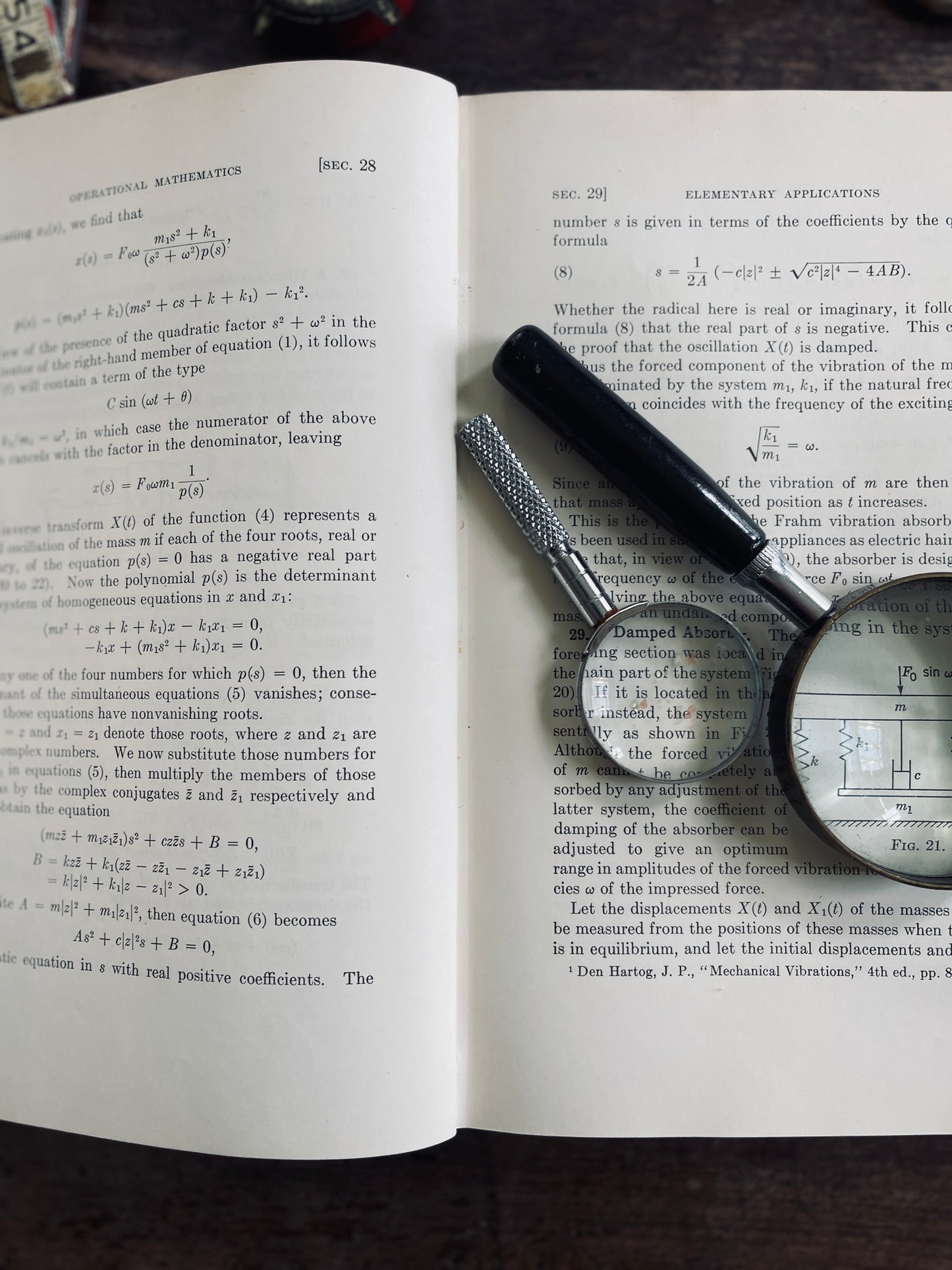 Pair of Mid Century Calculus & Operational Mathematics Books