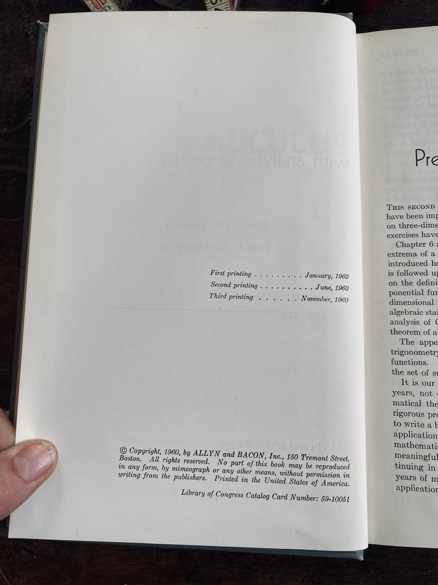 Pair of Mid Century Calculus & Operational Mathematics Books