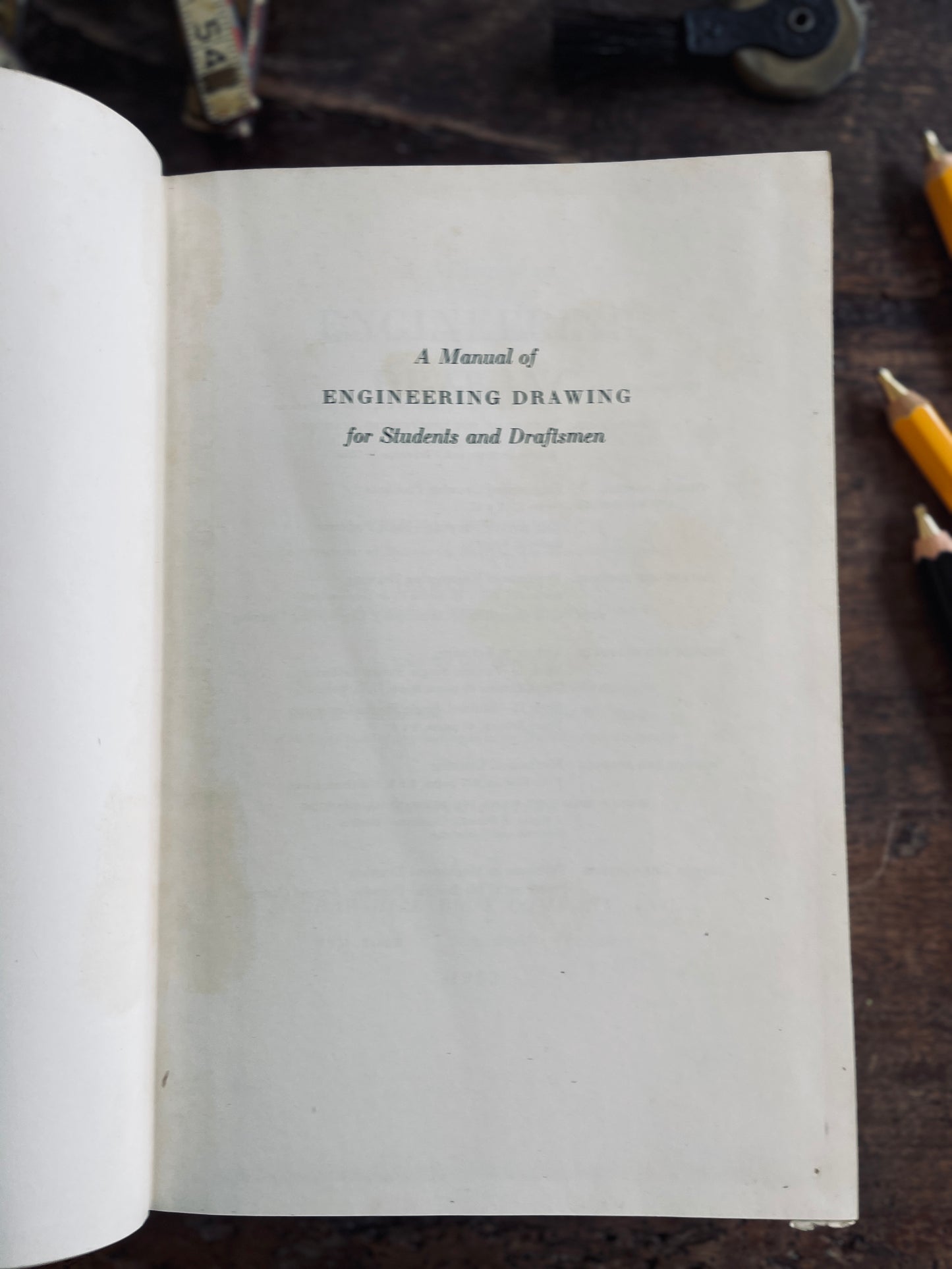 1953 Engineering Drawing