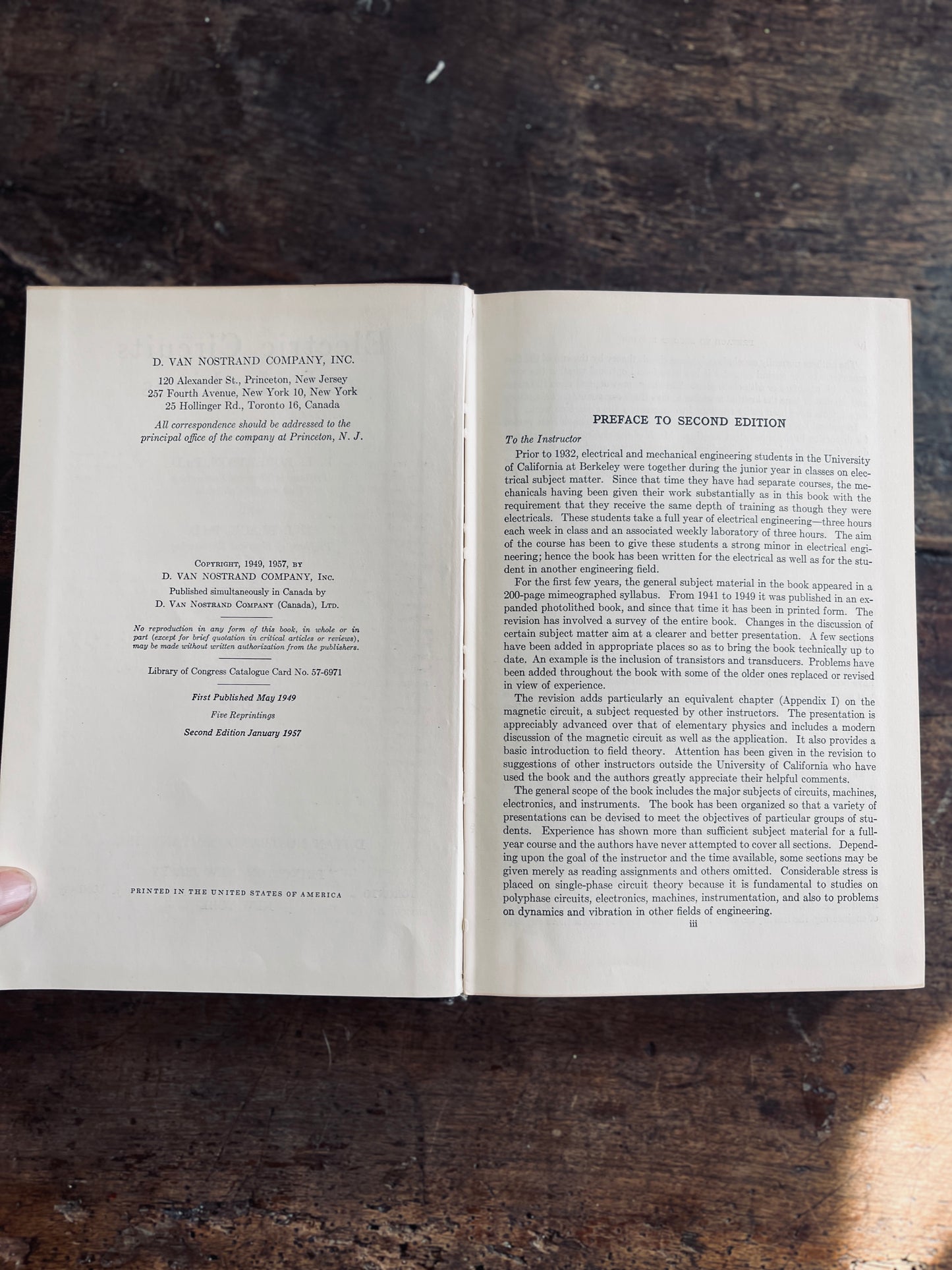 Set of Three Mid Century Engineering Text Books on Mechanical Vibrations and Machines