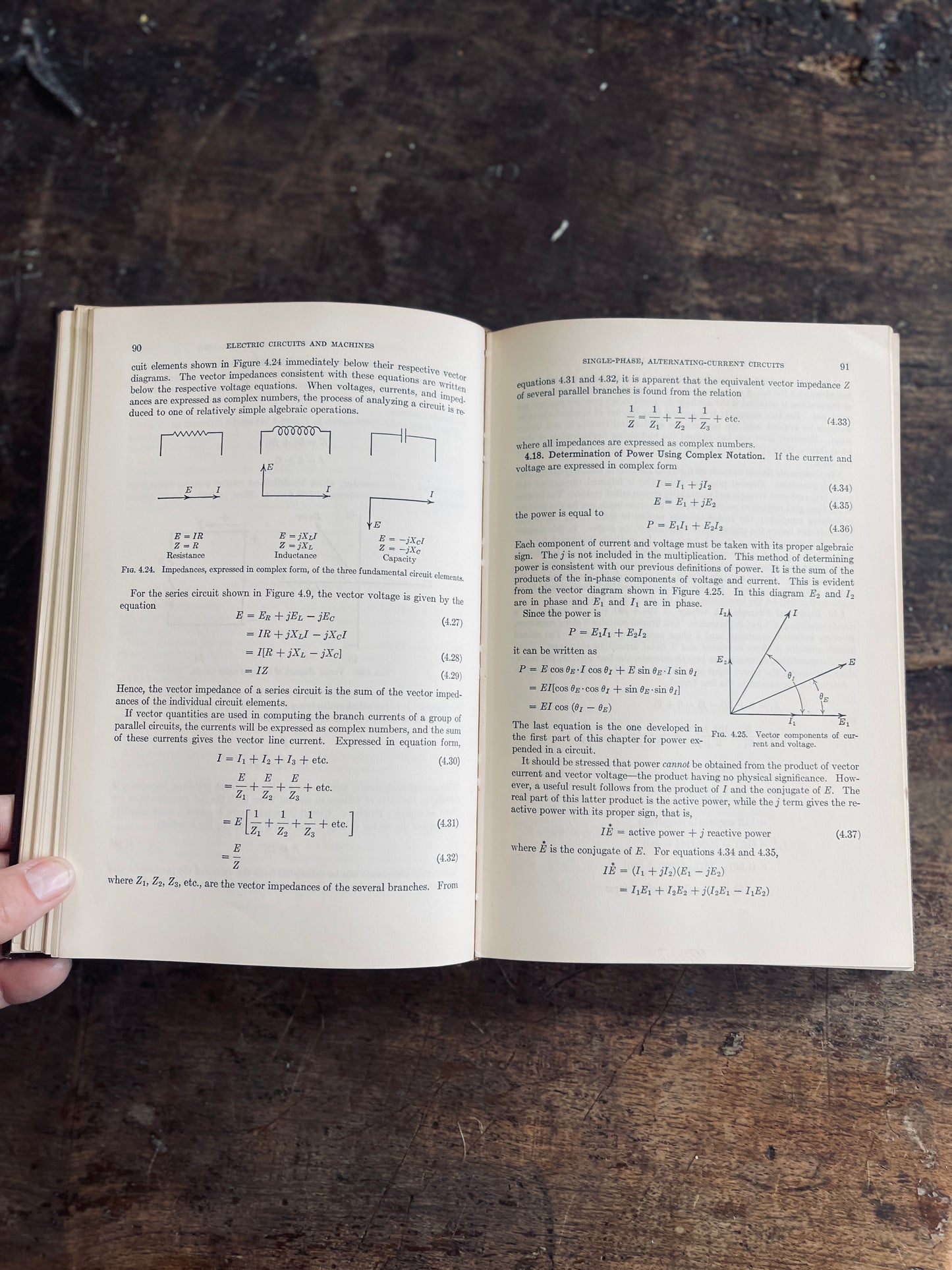 Set of Three Mid Century Engineering Text Books on Mechanical Vibrations and Machines