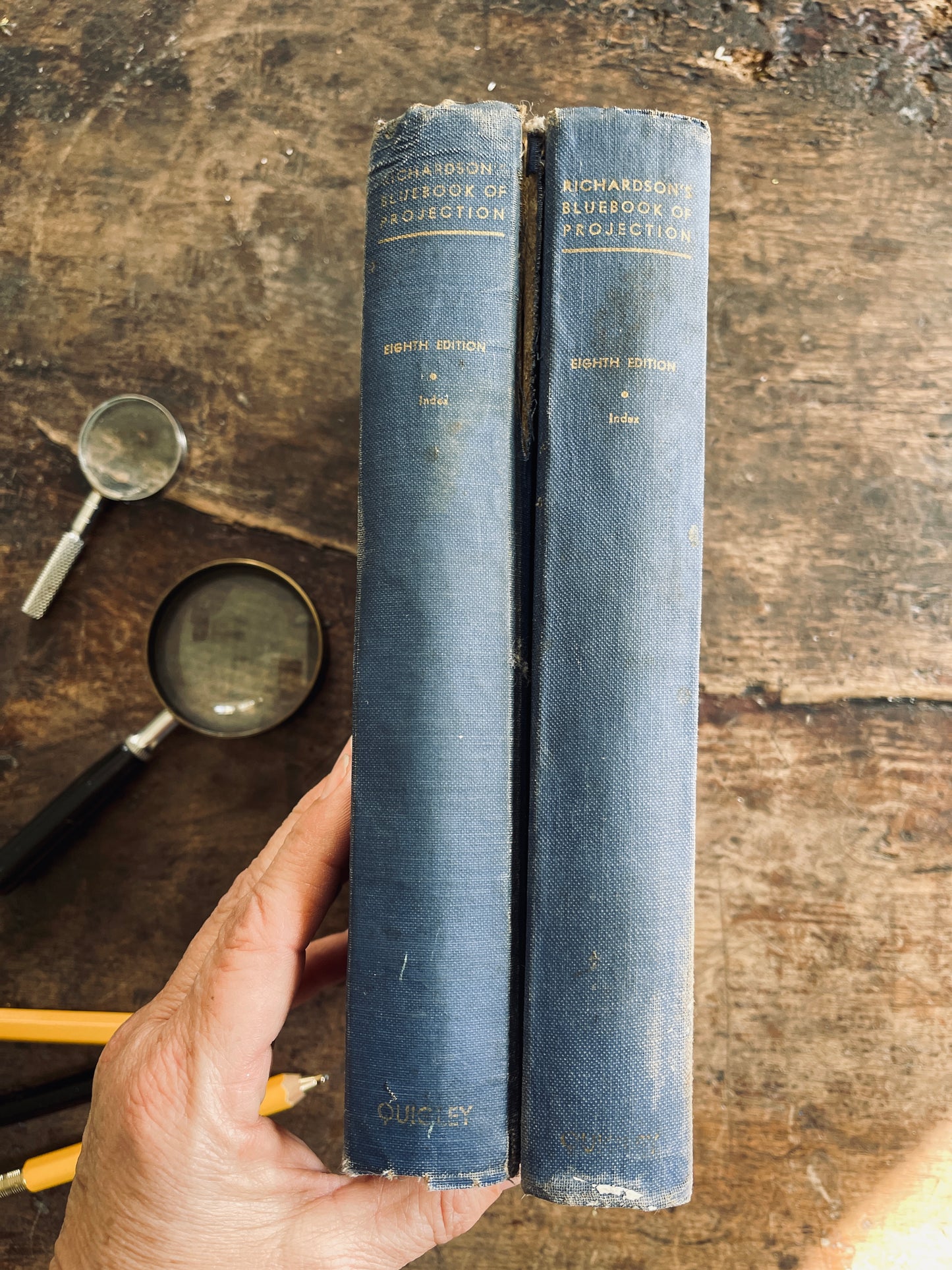 1953 Richardson's Bluebook of Projection - 2 copies
