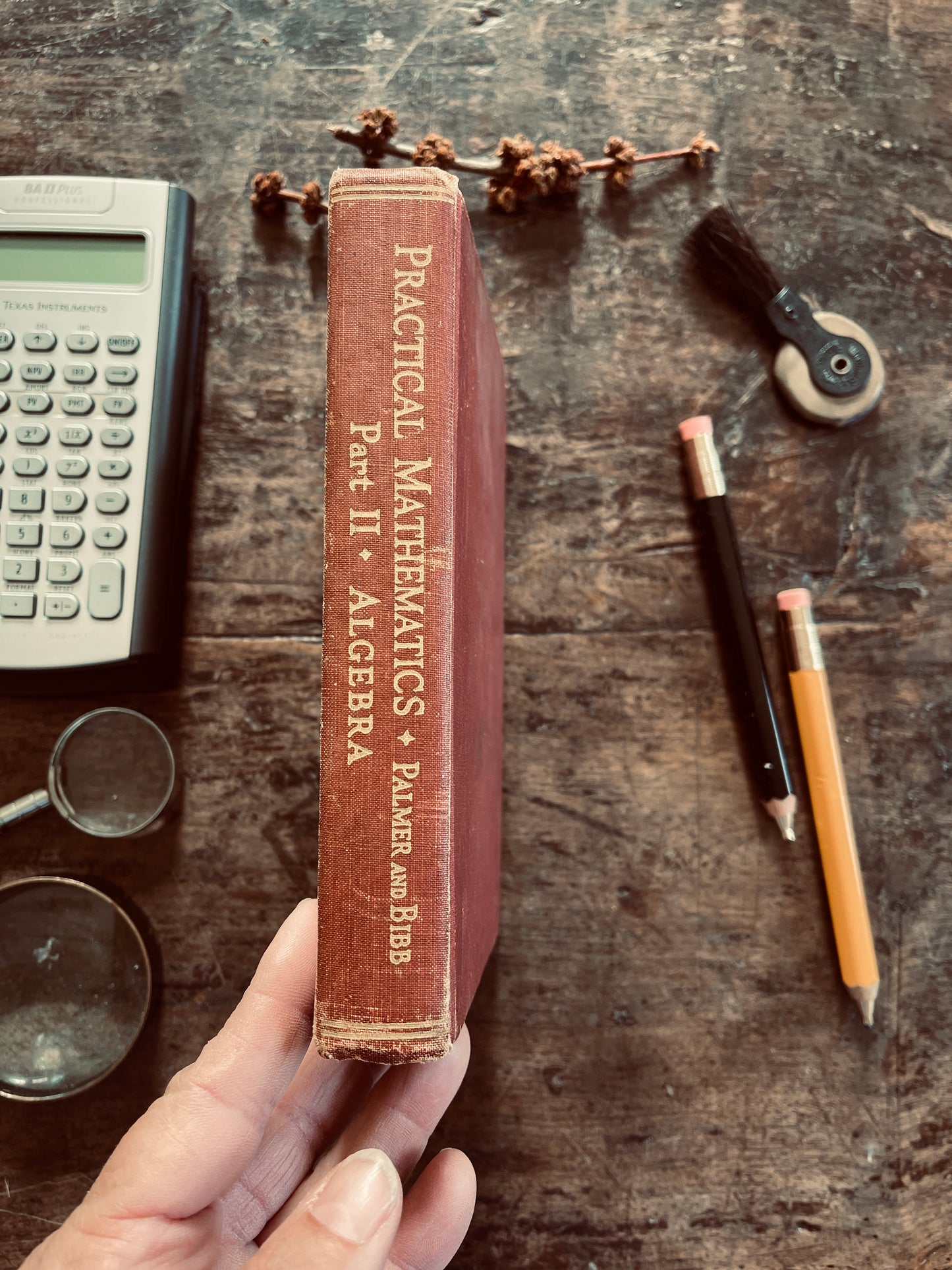 1941 Practical Mathematics Part II Algebra with Applications Vintage Textbook