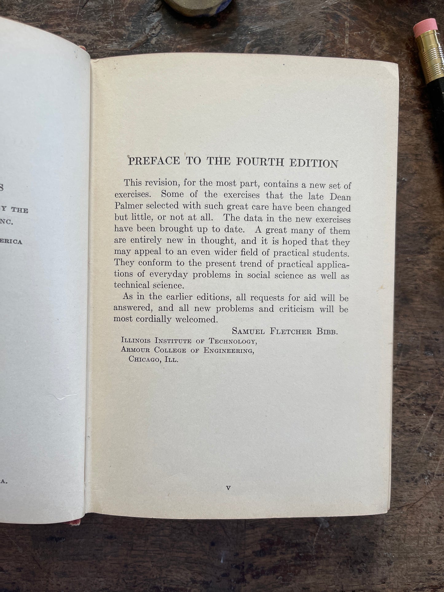 1941 Practical Mathematics Part II Algebra with Applications Vintage Textbook