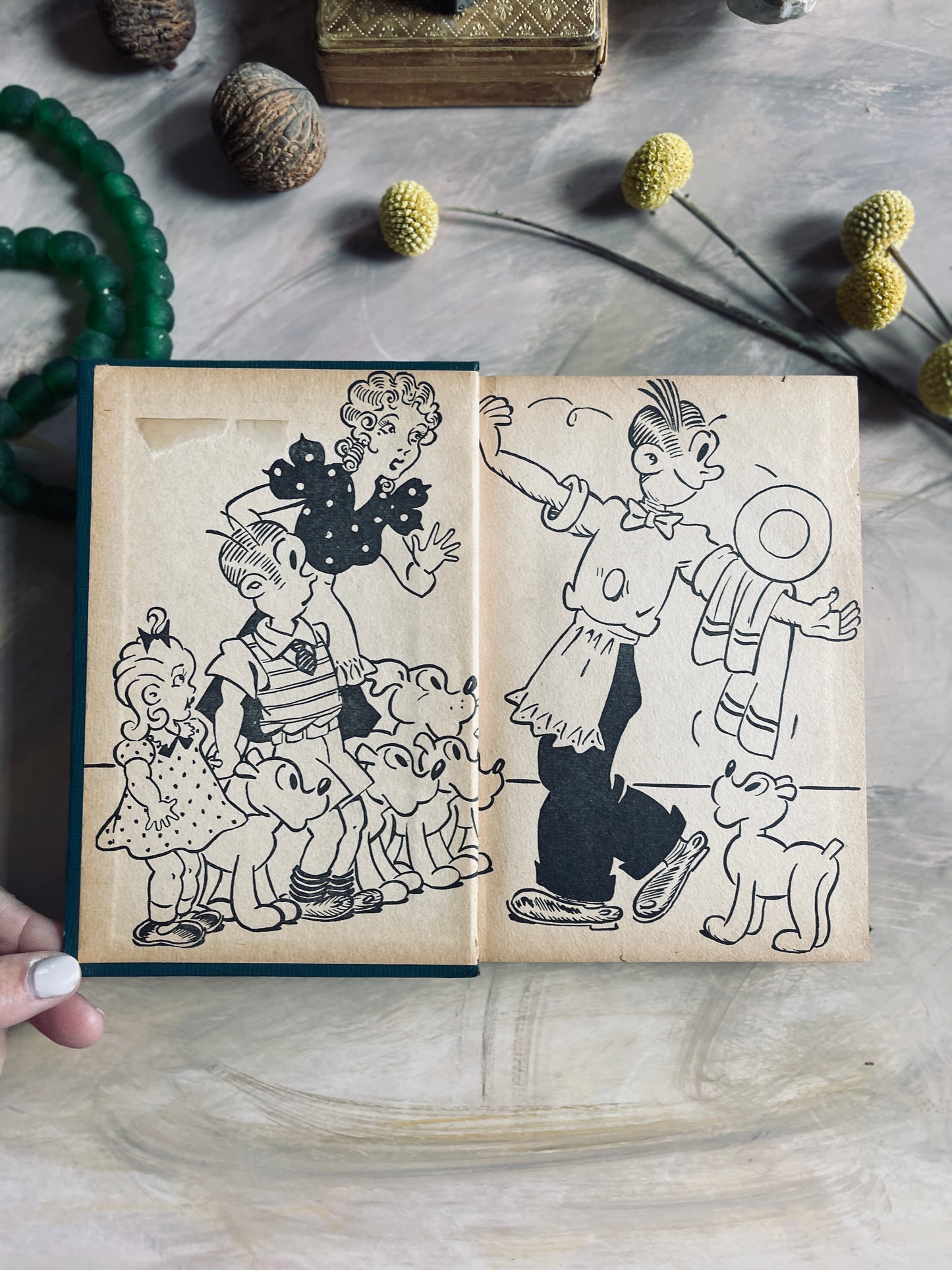 1944 Blondie and Dagwood Adventure in Magic Vintage Book