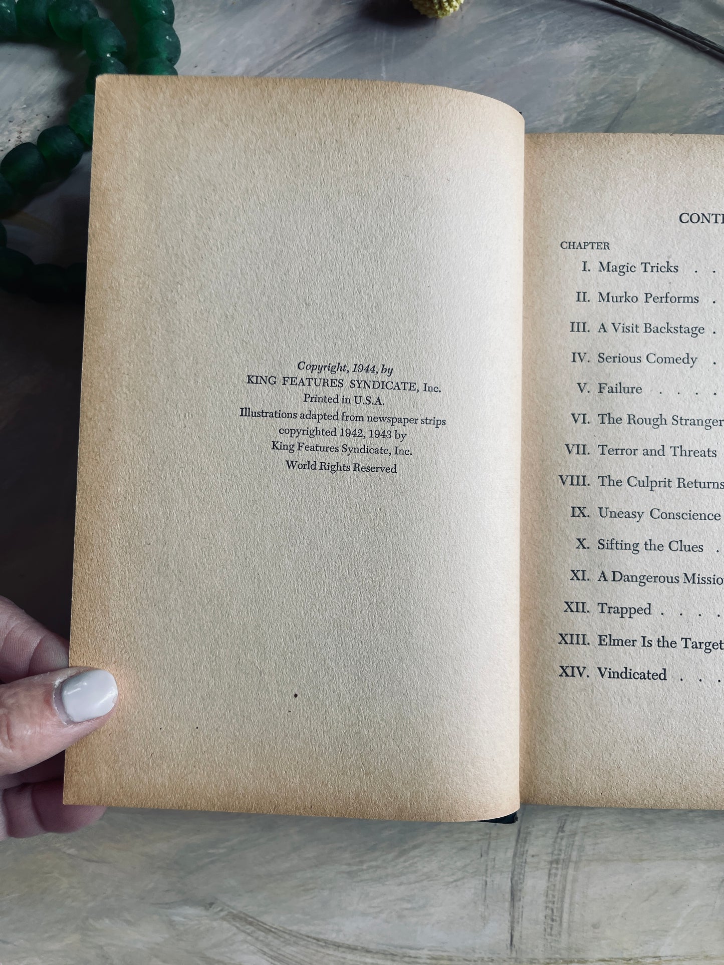 1944 Blondie and Dagwood Adventure in Magic Vintage Book