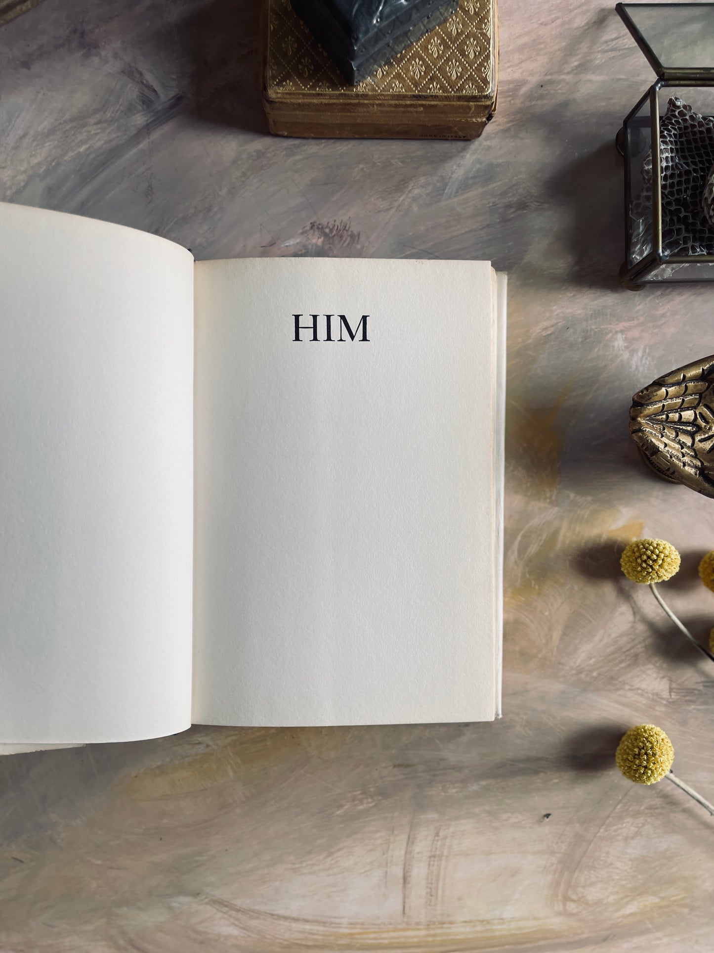 1955 HIM a play by e.e. cummings vintage book