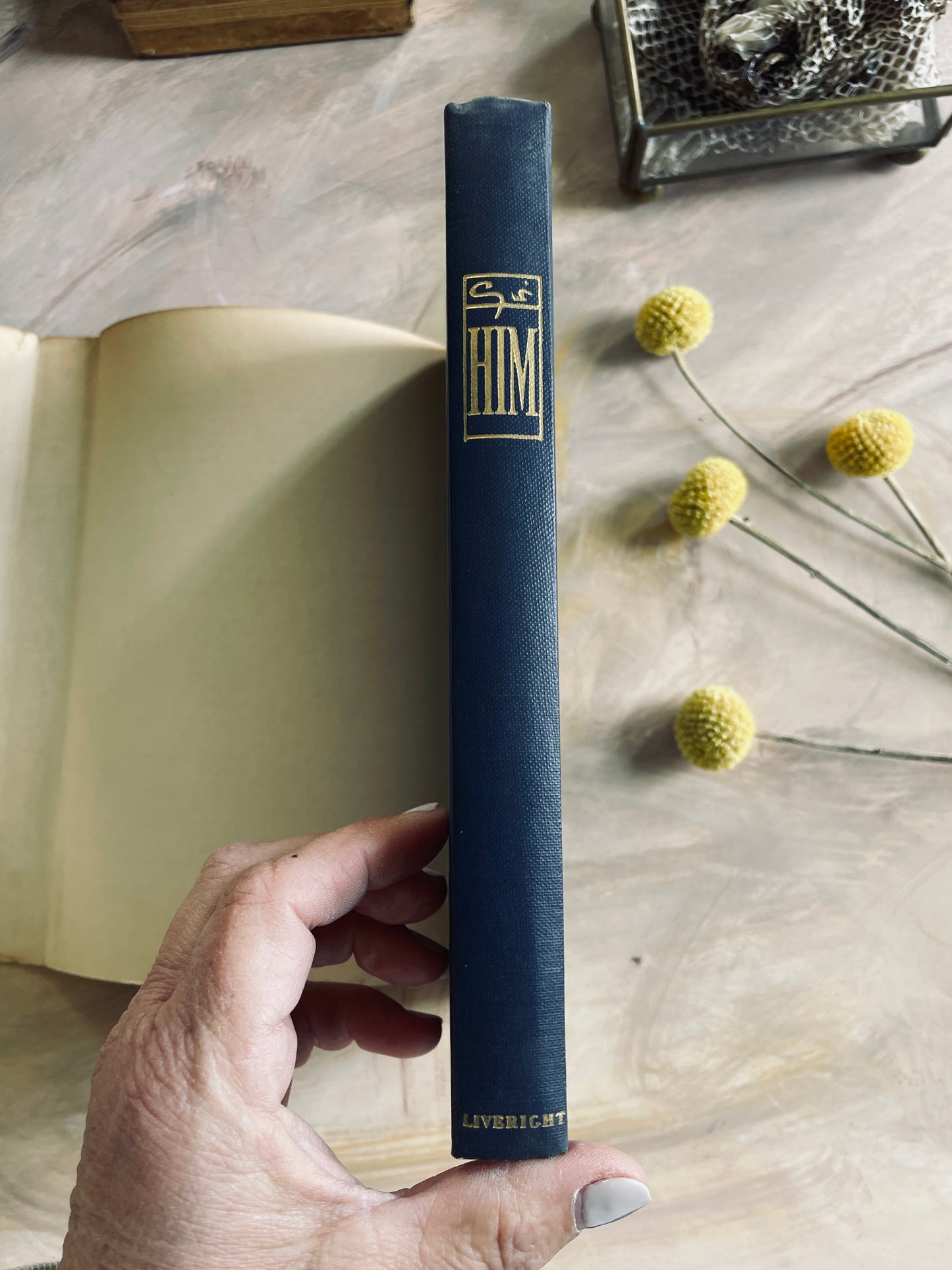 1955 HIM a play by e.e. cummings vintage book