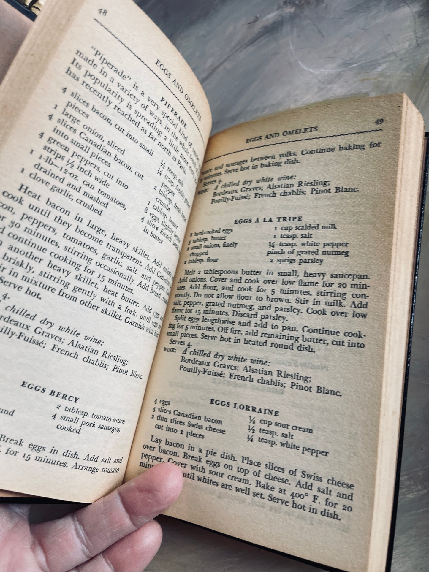 1960s Cooking Book Set of Italian, French and Oriental Cooking