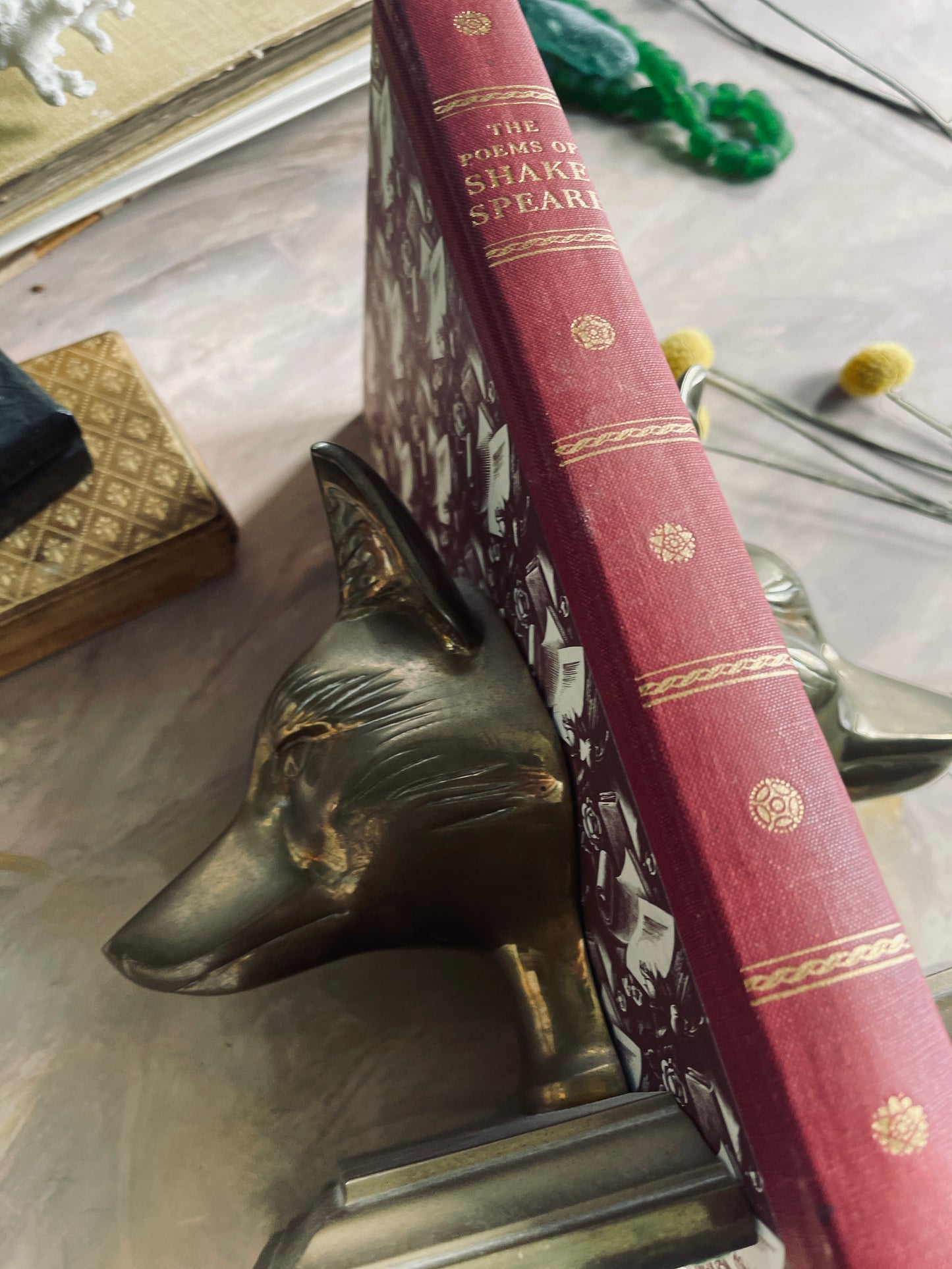 1958 The Poems of Shakespeare Vintage Book