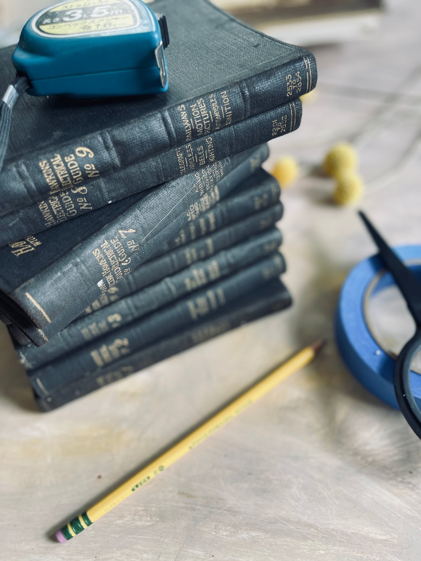 1917 Set of 9 Volumes of Hawkins Electrical Guide 1 thru 9