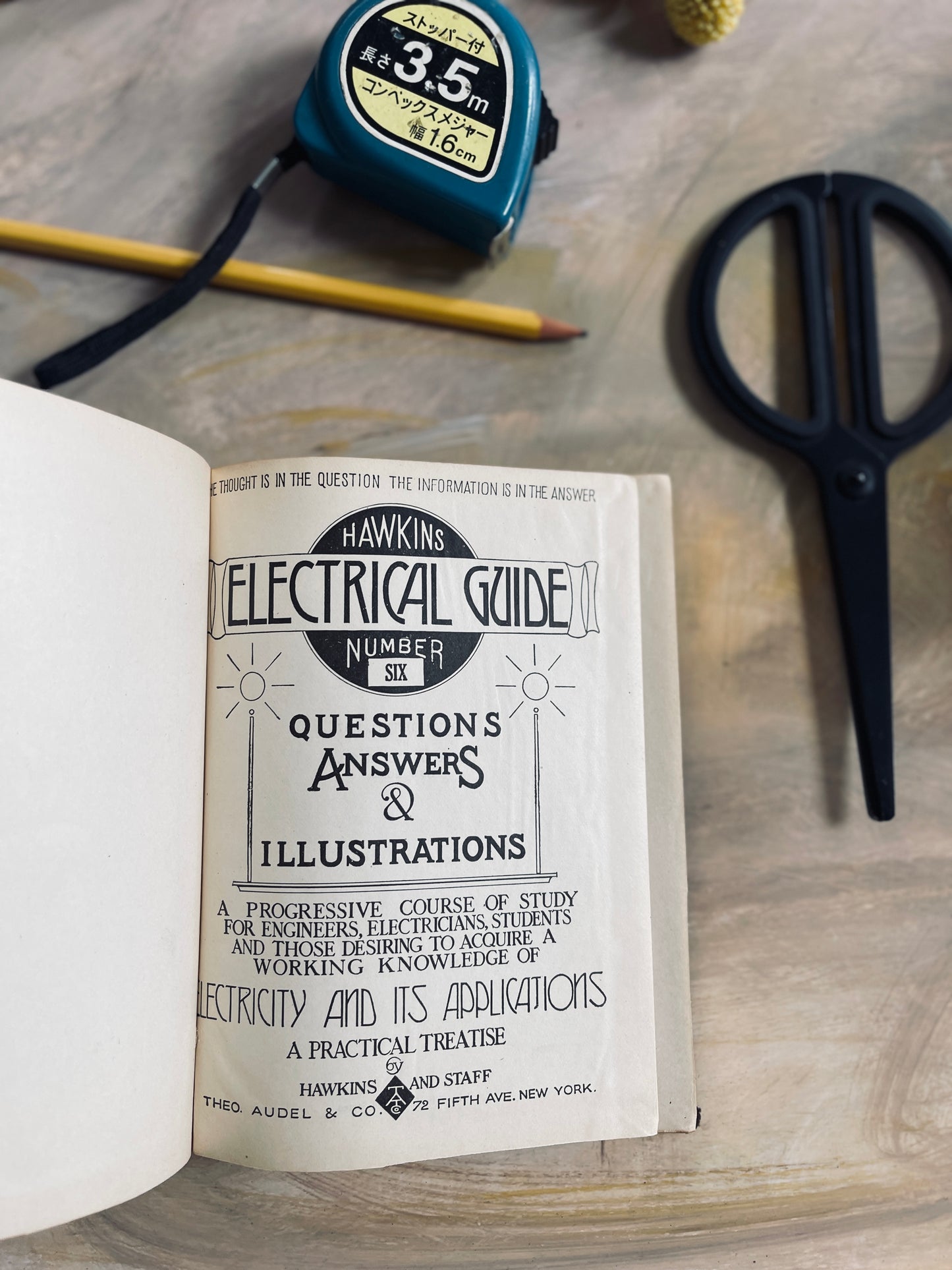 1917 Set of 9 Volumes of Hawkins Electrical Guide 1 thru 9