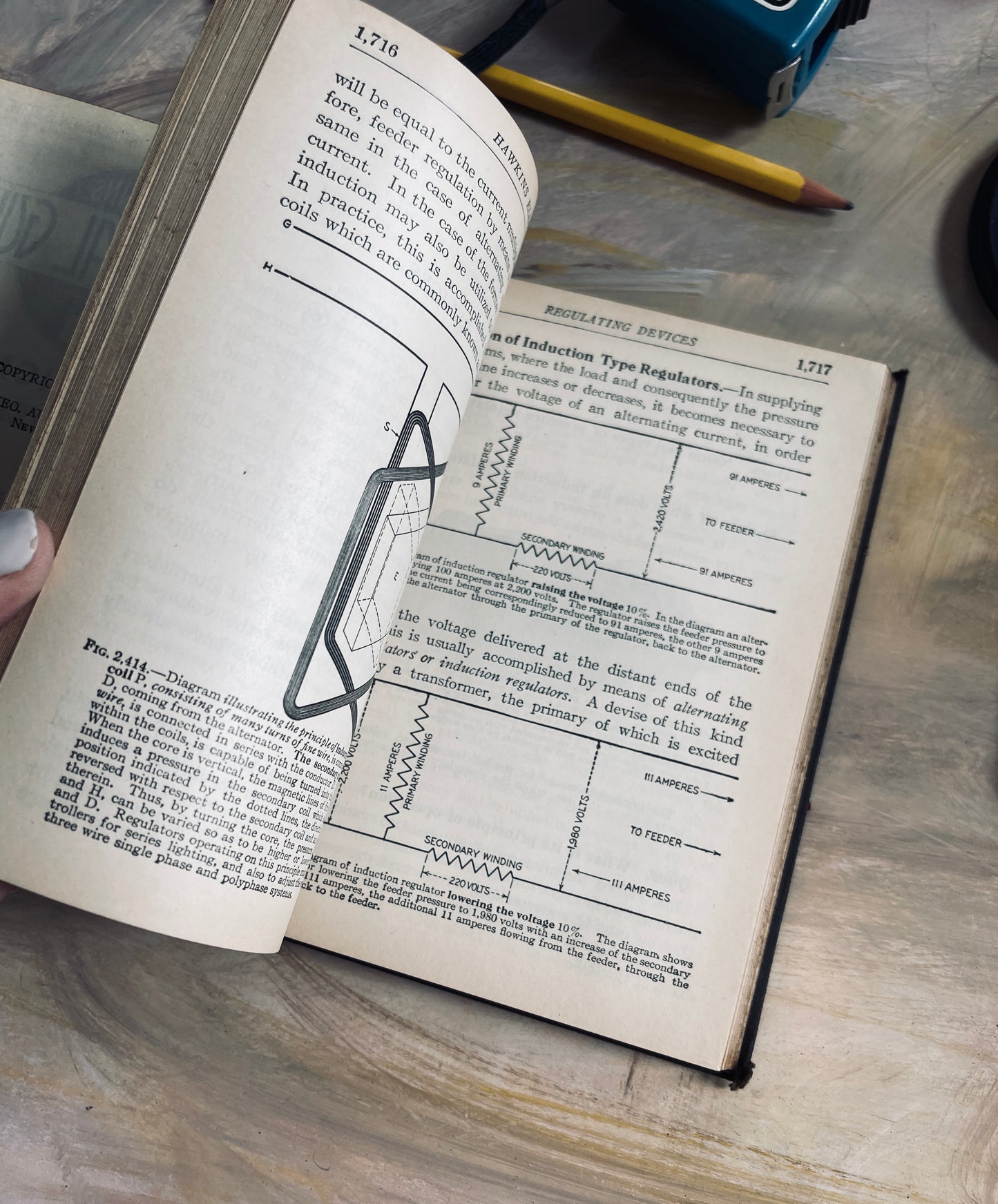 1917 Set of 9 Volumes of Hawkins Electrical Guide 1 thru 9