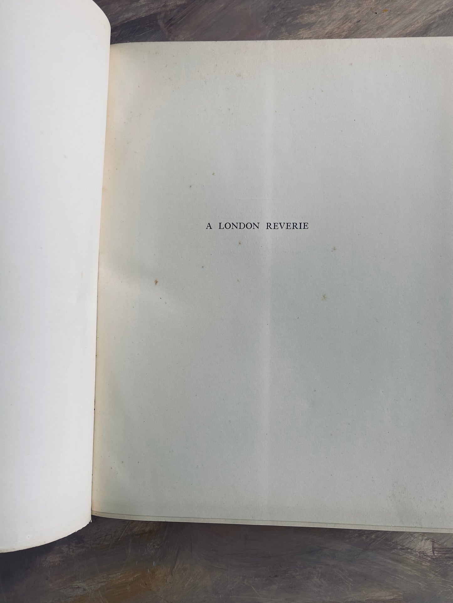 1928 A London Reverie Fifty-Six Drawings by Joseph Pennell