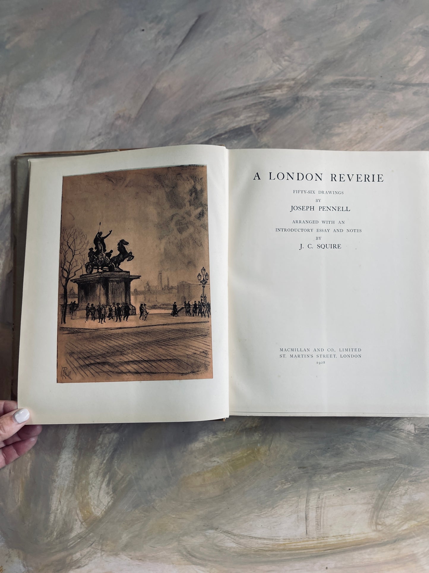 1928 A London Reverie Fifty-Six Drawings by Joseph Pennell