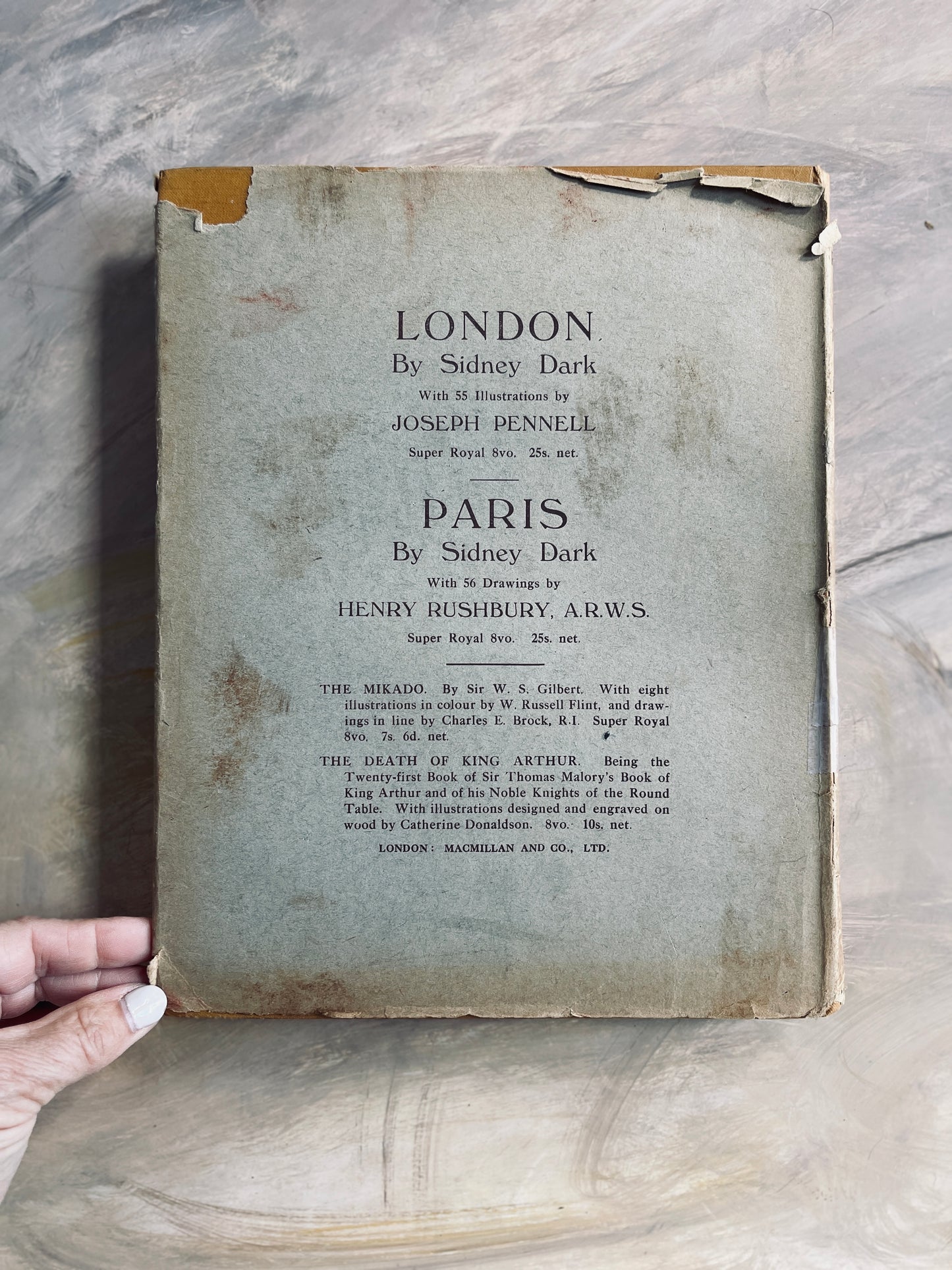 1928 A London Reverie Fifty-Six Drawings by Joseph Pennell