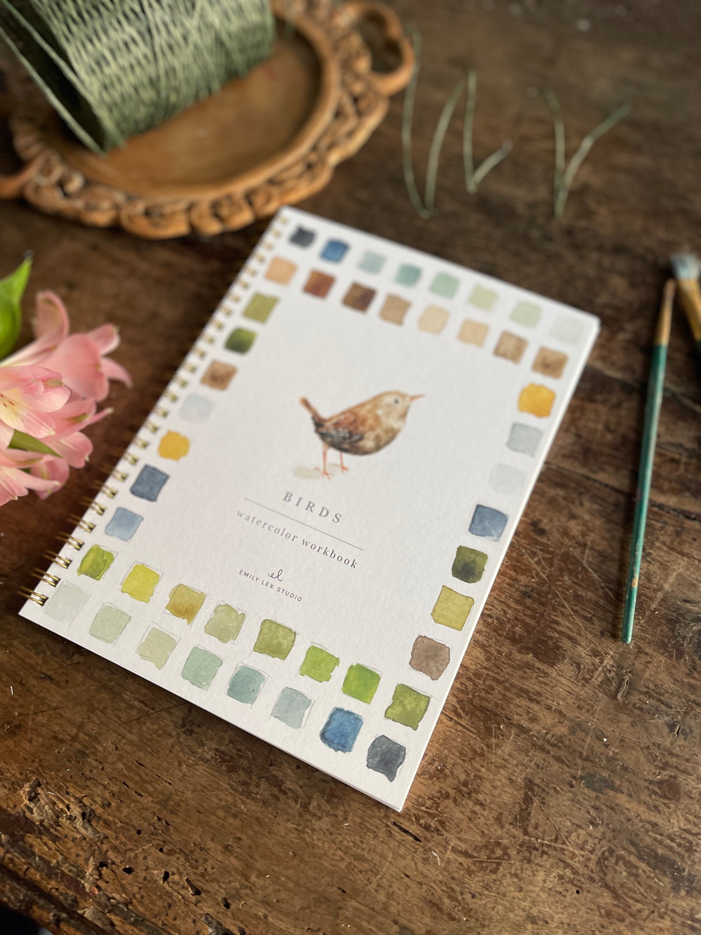 DIY Birds Watercolor Workbook by Emily Lex