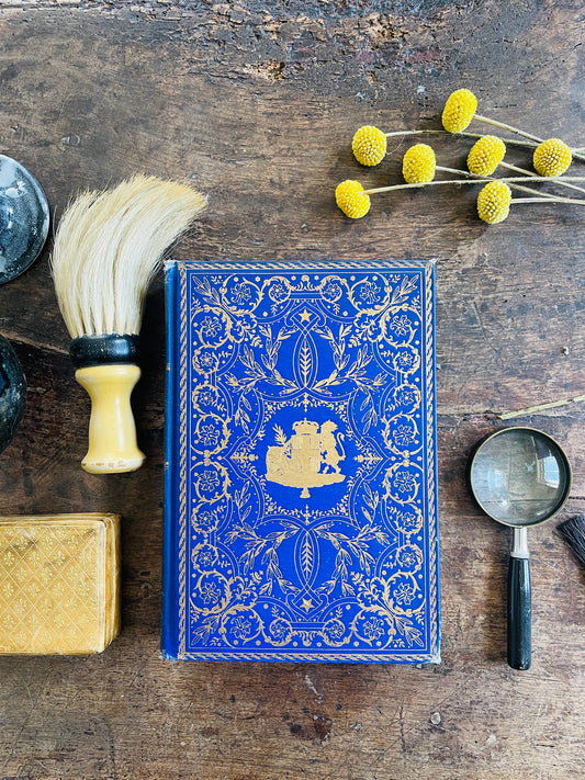 1920 The Great Events of The Great War Volume IV Book in Royal Blue with Gold