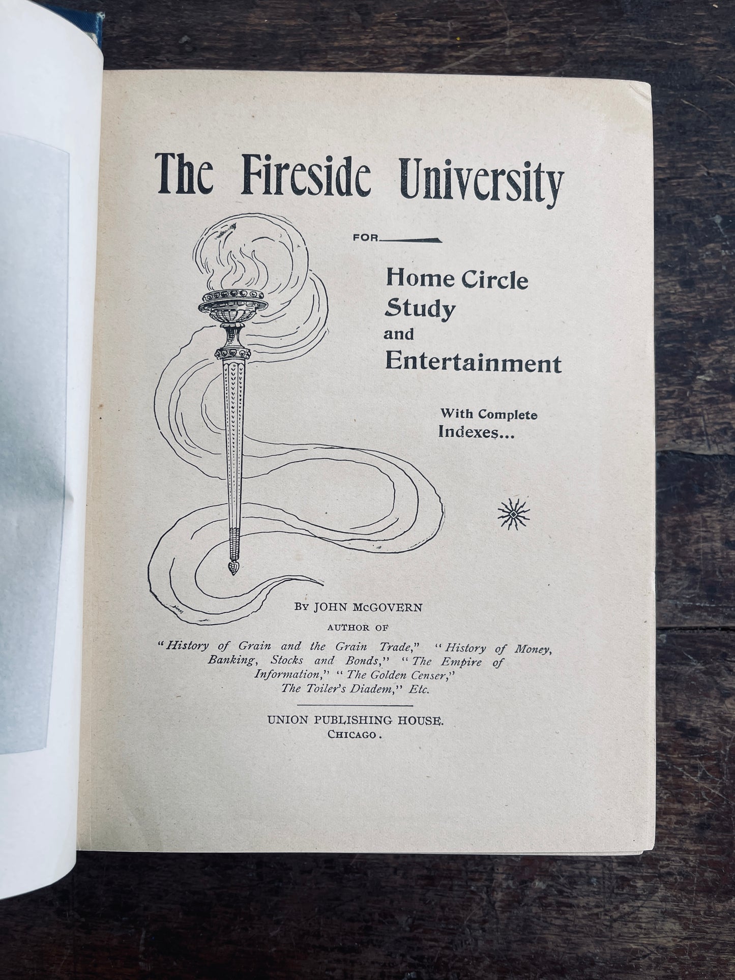 1898 The Fireside University Modern Invention, Discovery, Industry and Art