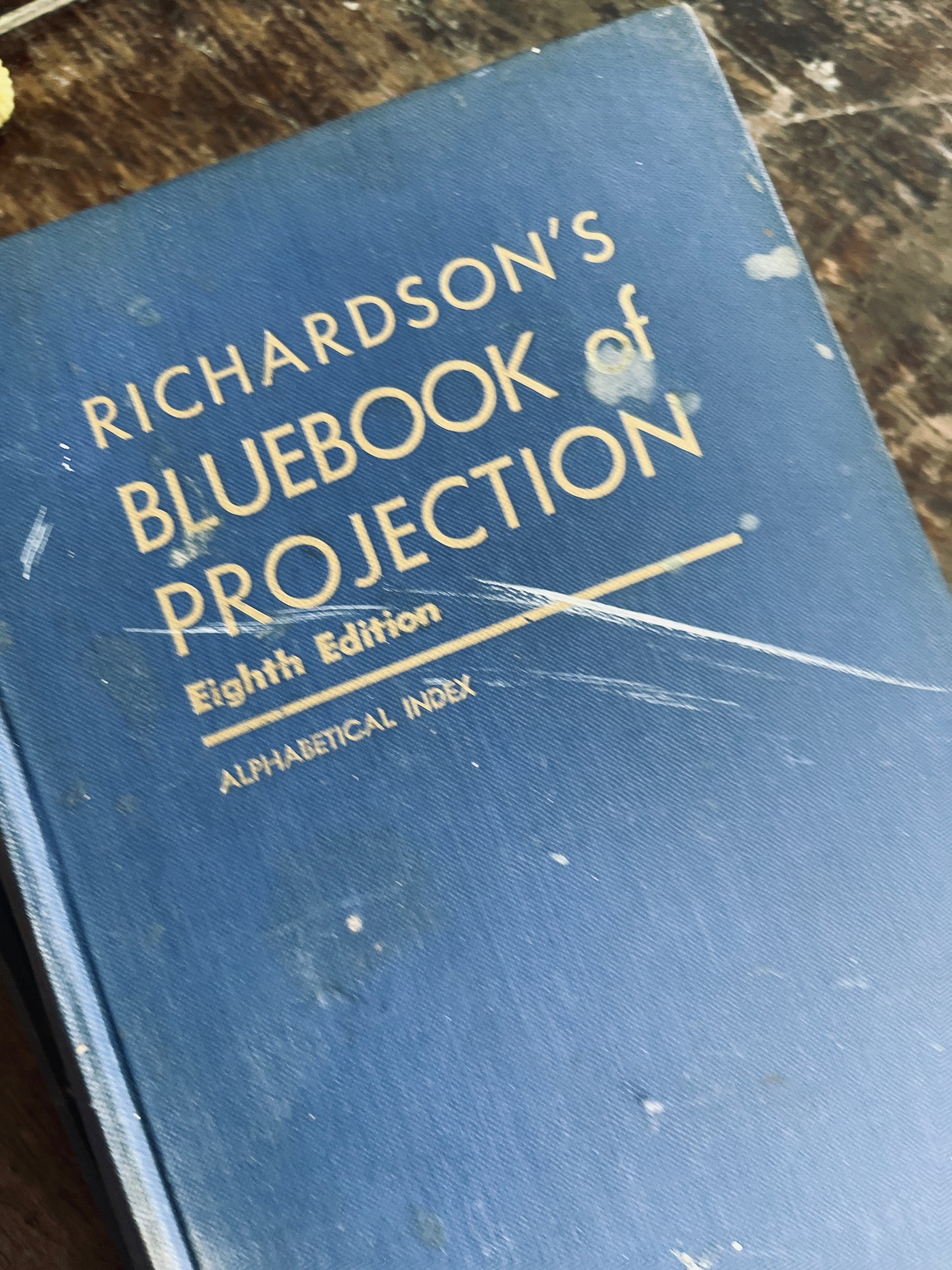1953 Richardson's Bluebook of Projection - 2 copies