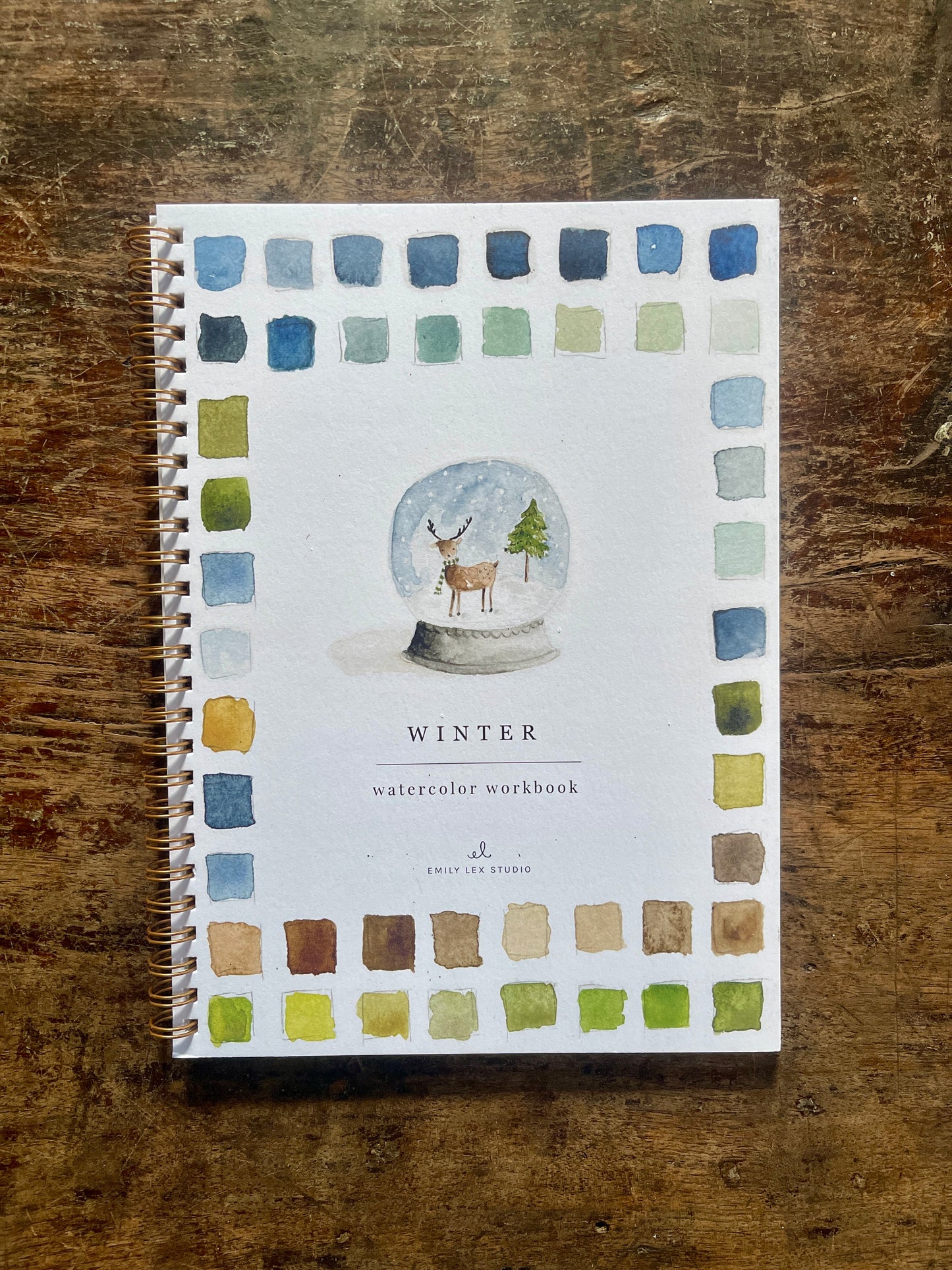 DIY Winter Watercolor Work Book by Emily Lex (Copy)