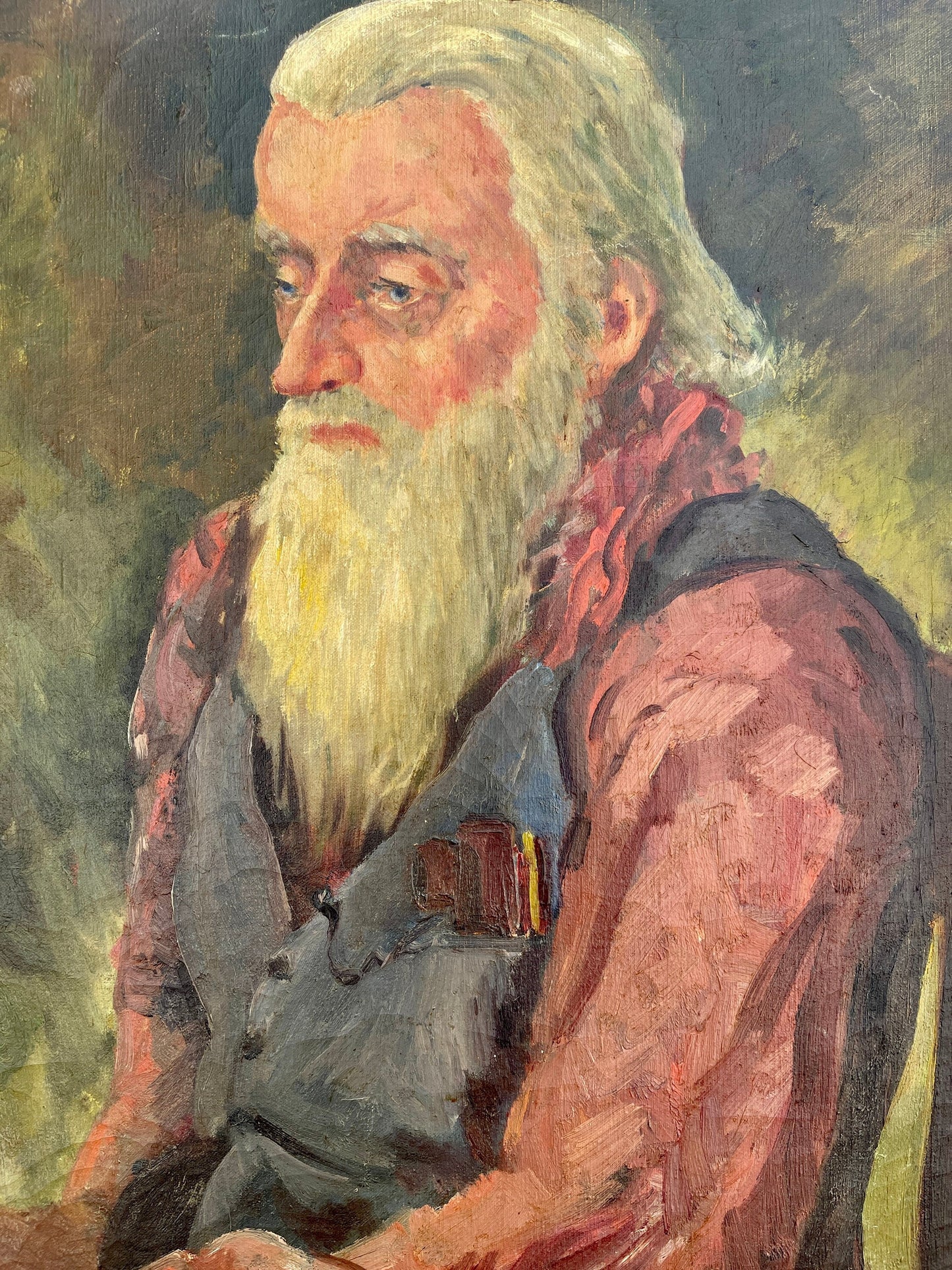 Early 20th Century Portrait of Elderly Man