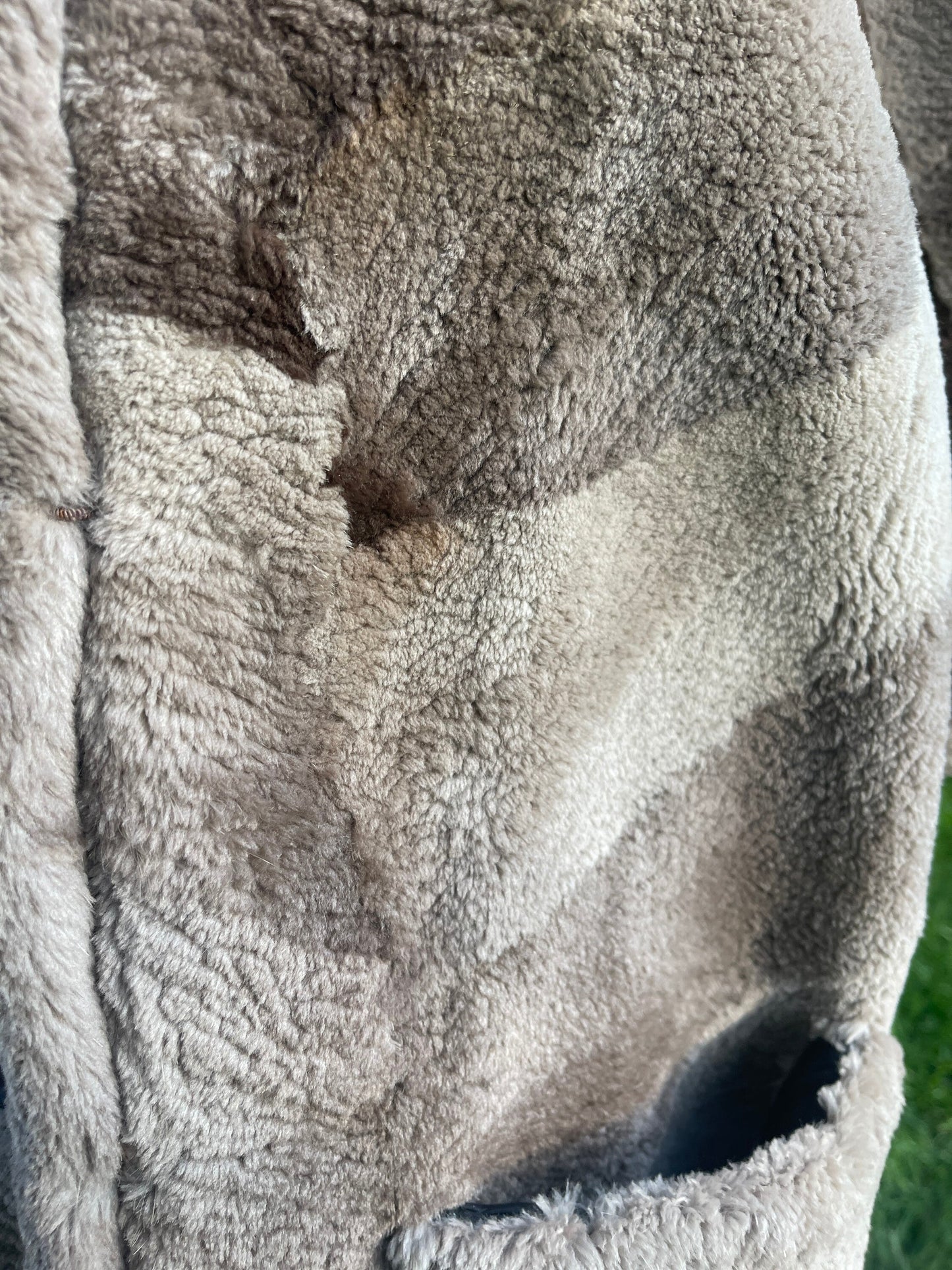 Custom Taupe Mink Fur Coat