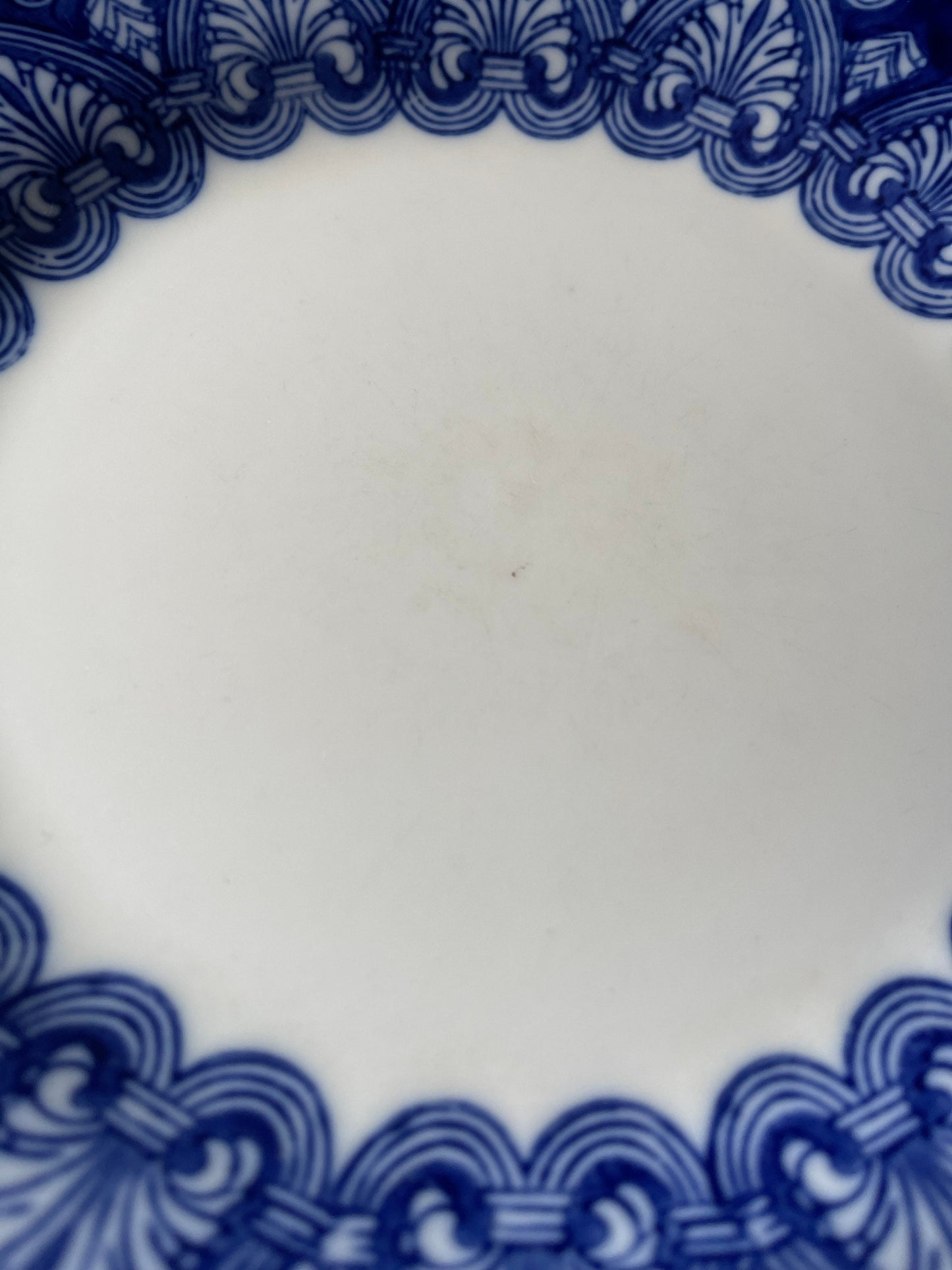 Bombay Tile Pattern 7 7/8” Salad Plate Blue and White Decor