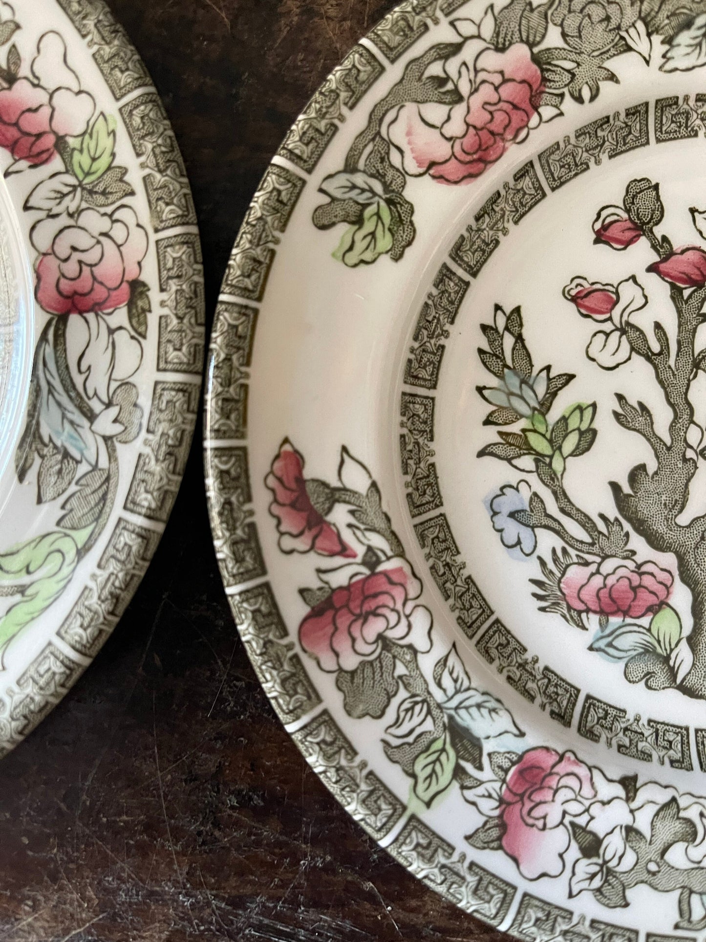 Set of Four (4) Johnson Brothers Indian Tree Bread Plates