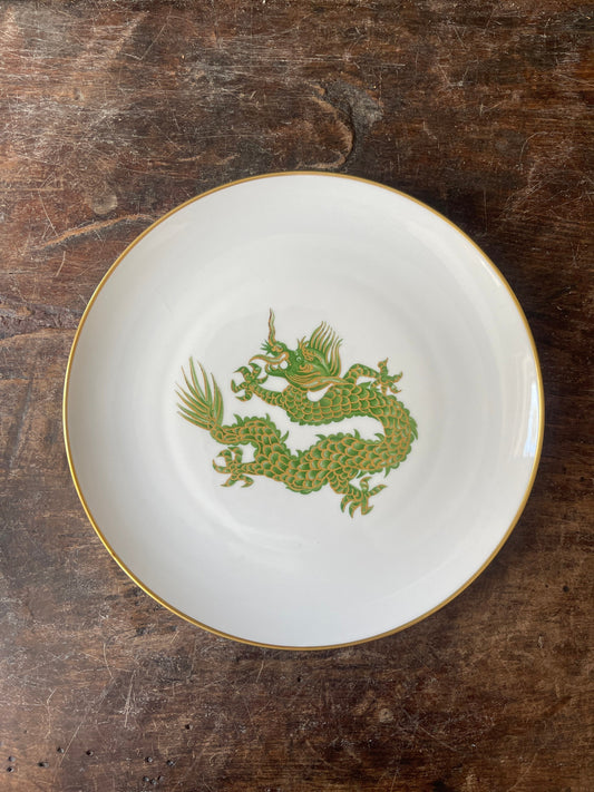 House of Goebel Green Dragon Fine Porcelain 10.5” Plate