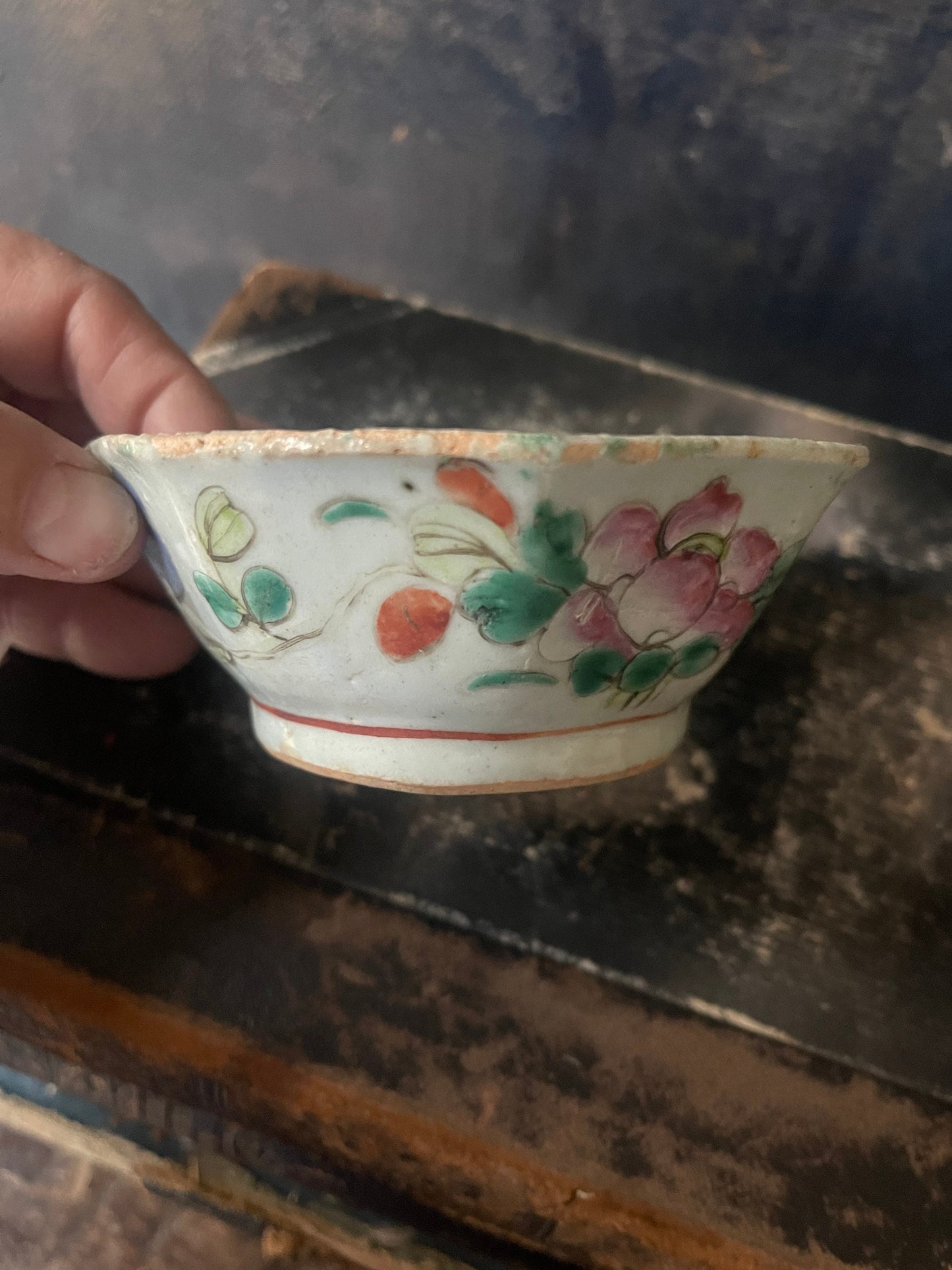 Antique Asian Ceramic Bowl