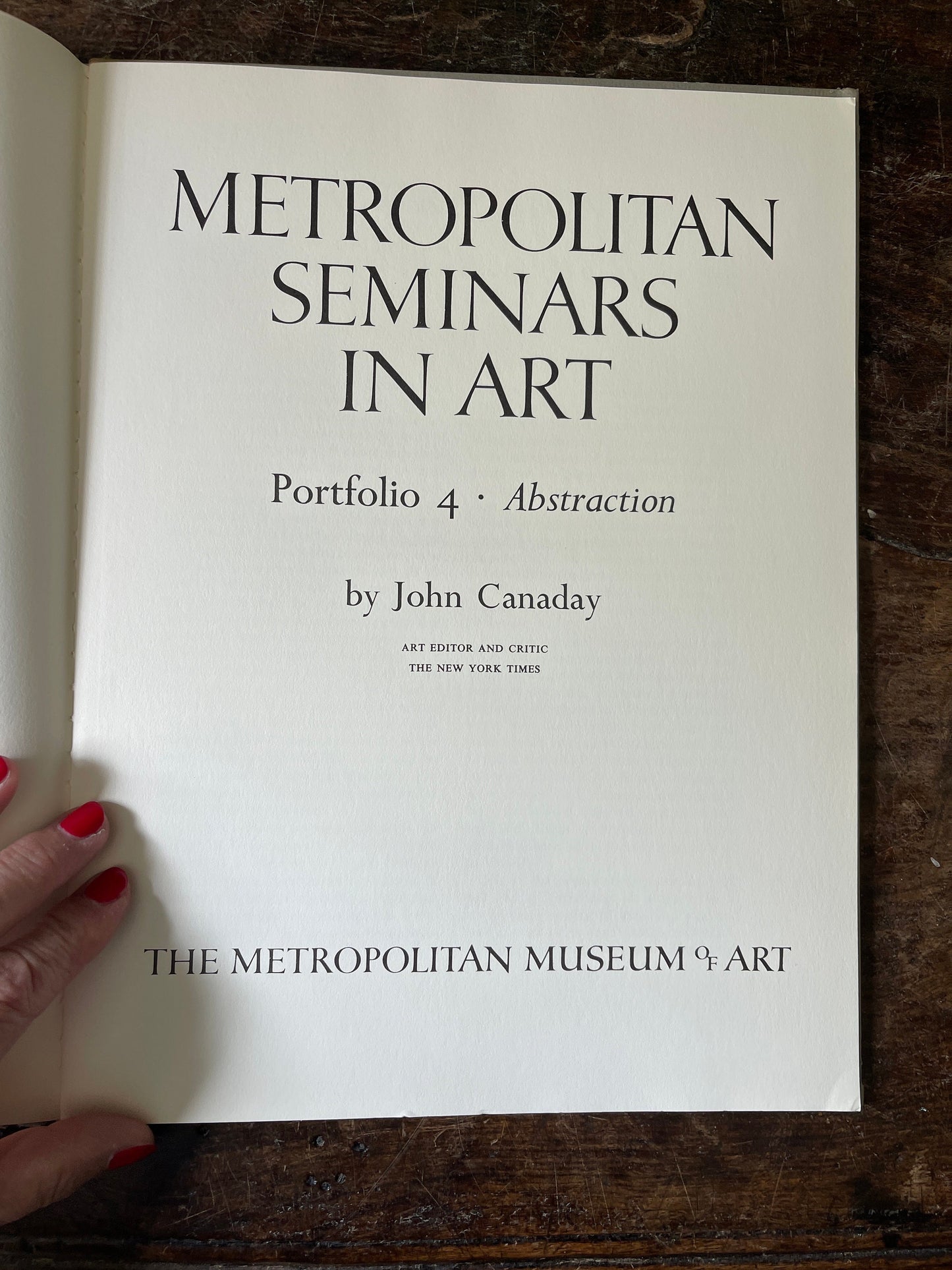 1958 Metropolitan Museum of Art Portfolio 4 with Prints