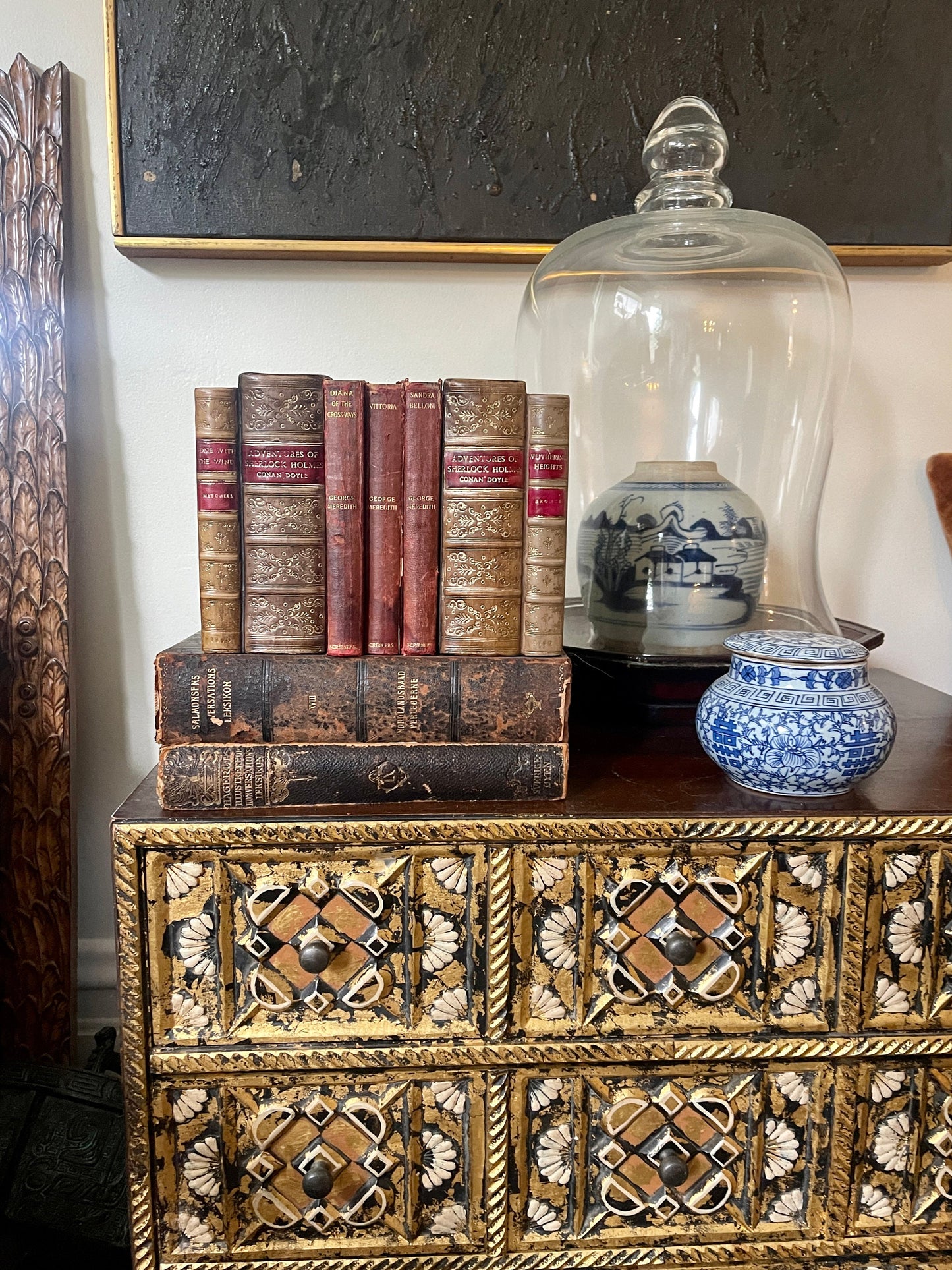 Pair of Faux Books Bookends by The Dummy Books Made in England