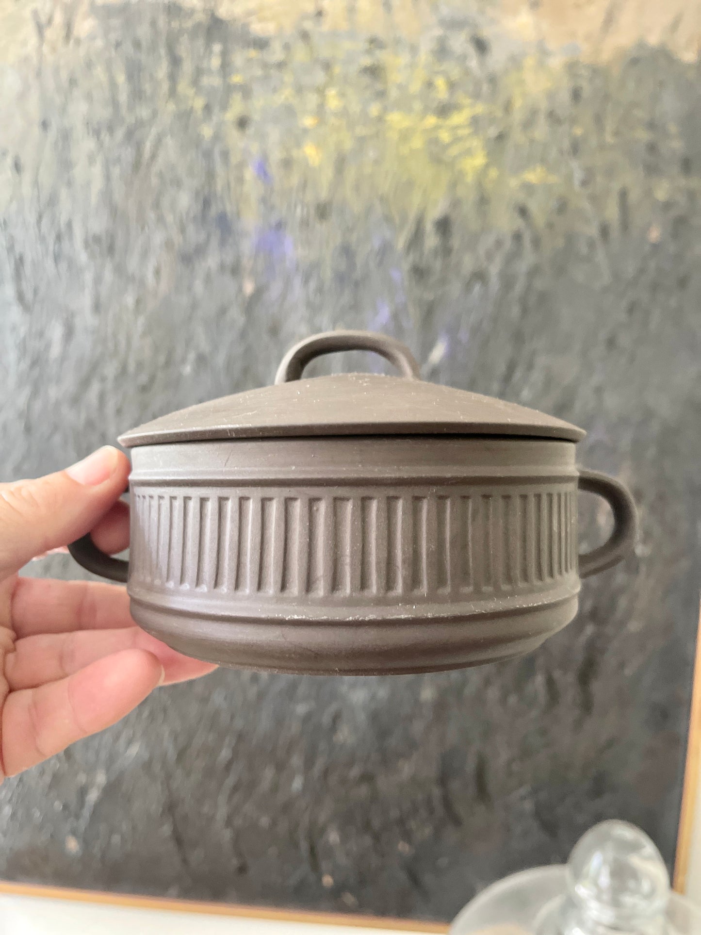 Pair of Vintage Dansk Denmark Casserole Bowls with Lids