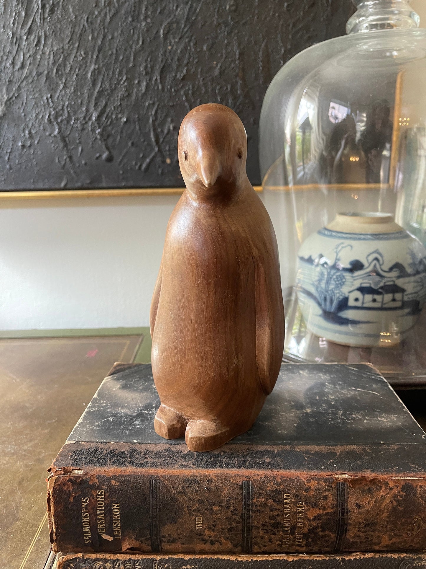 Vintage MCM Teak Penguin