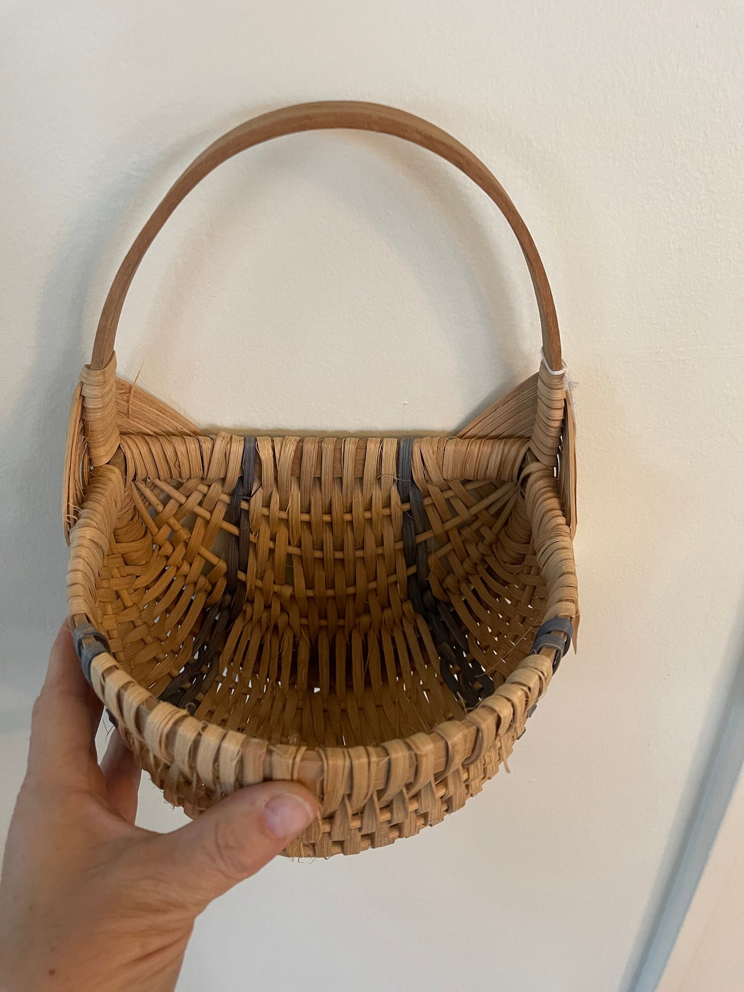 Handwoven Missouri Ozark Hanging Basket