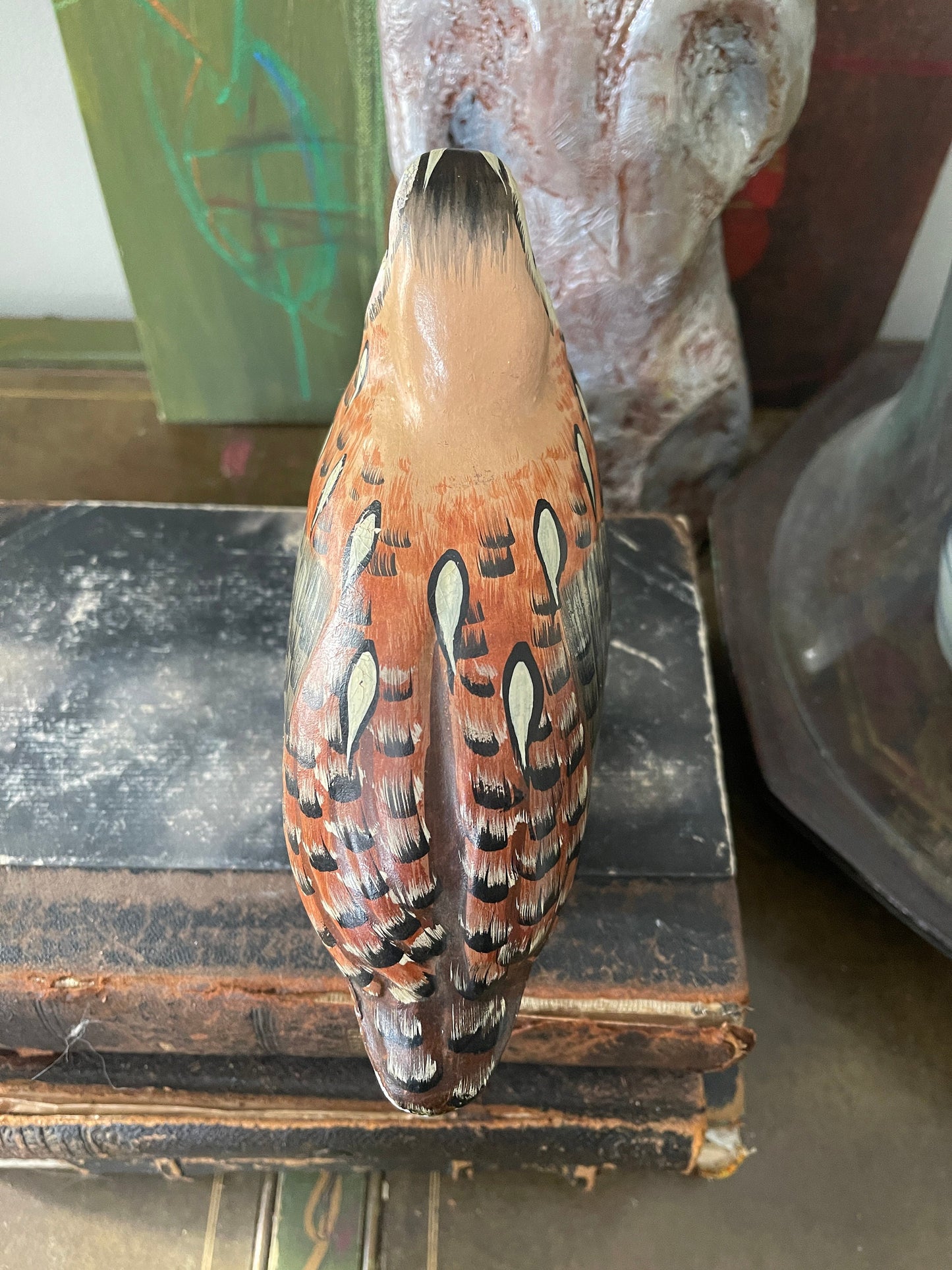 Vintage Italian Pheasant Figurine