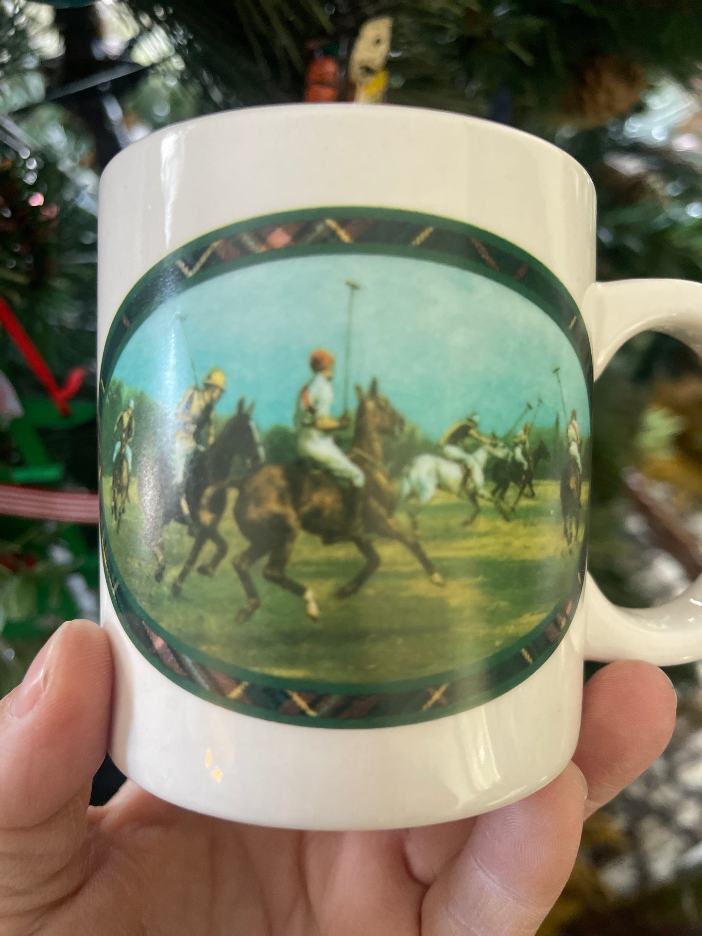 Set of Four (4) Vintage Ralph Lauren Coffee Mugs Polo