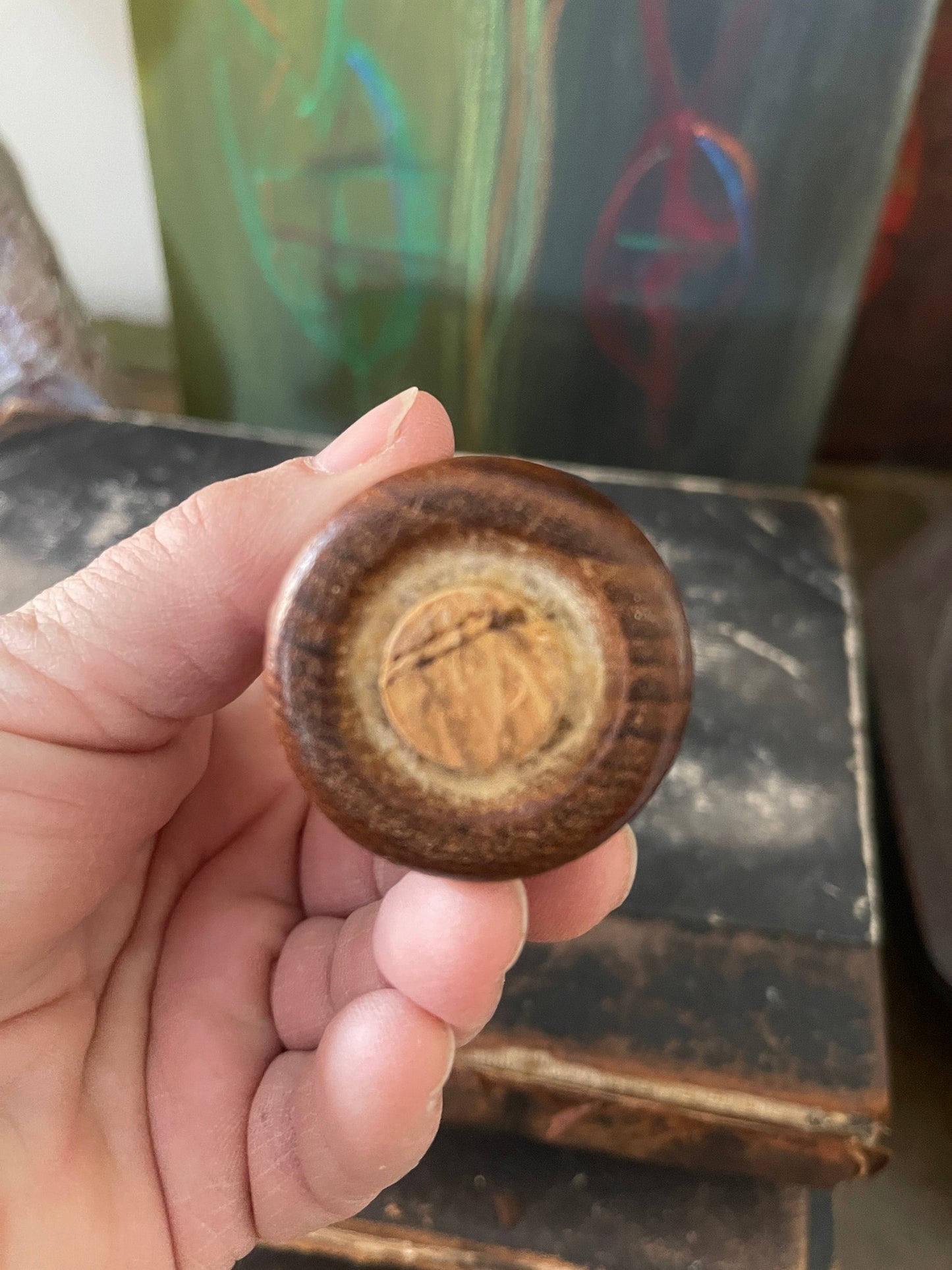 MCM Walnut Salt Shaker