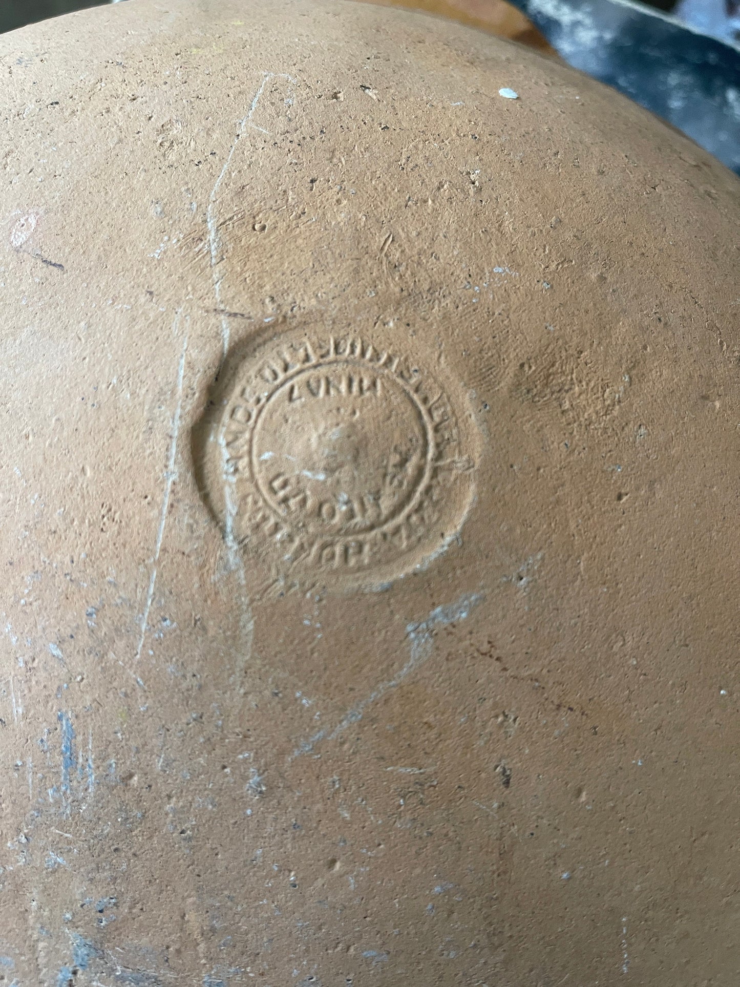 Huge Mexican Clay Pottery Bowl